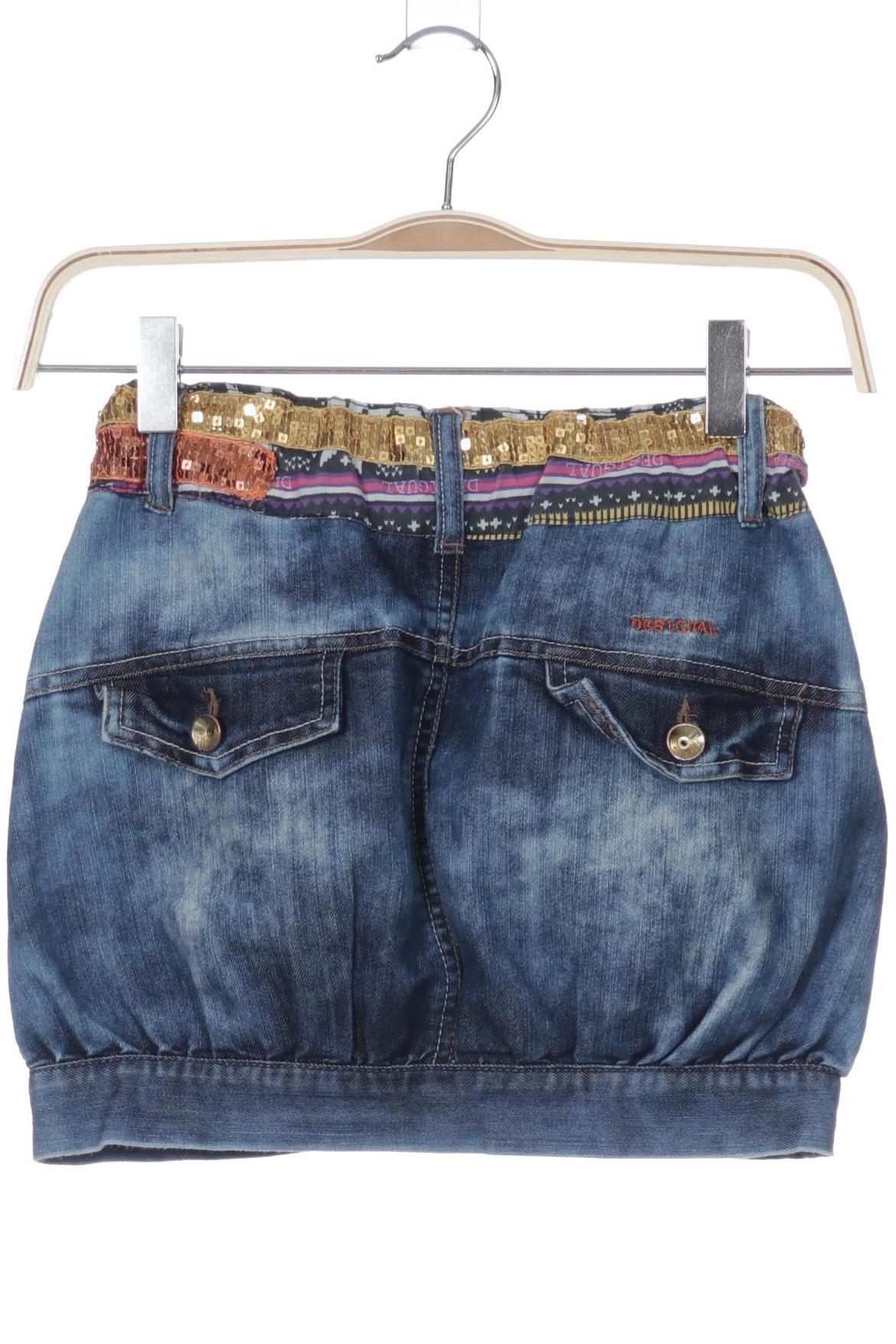 Thumbnail - Desigual Mädchen Rock, blau, Gr. 134