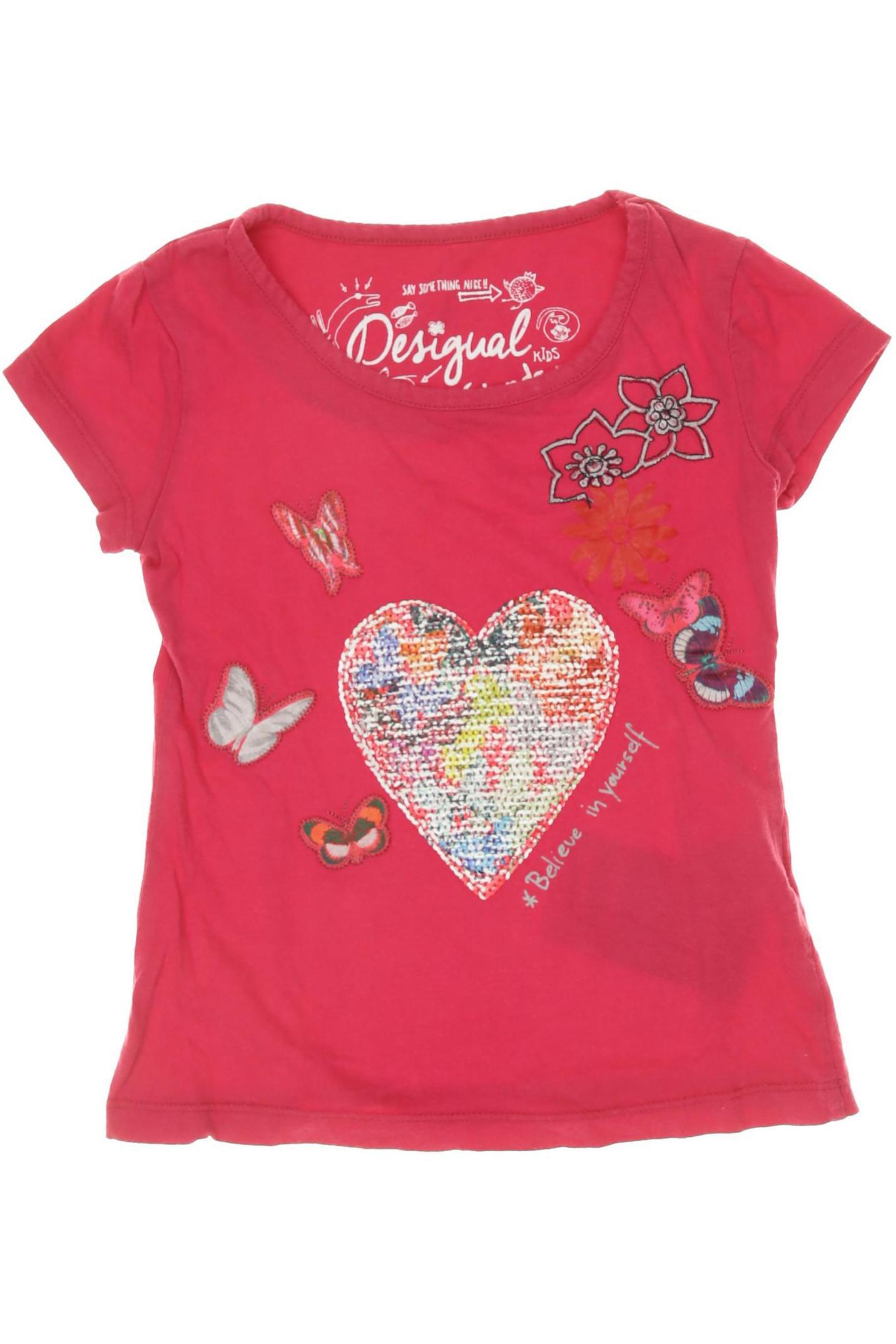 

Desigual Mädchen T-Shirt, pink, Gr. 110