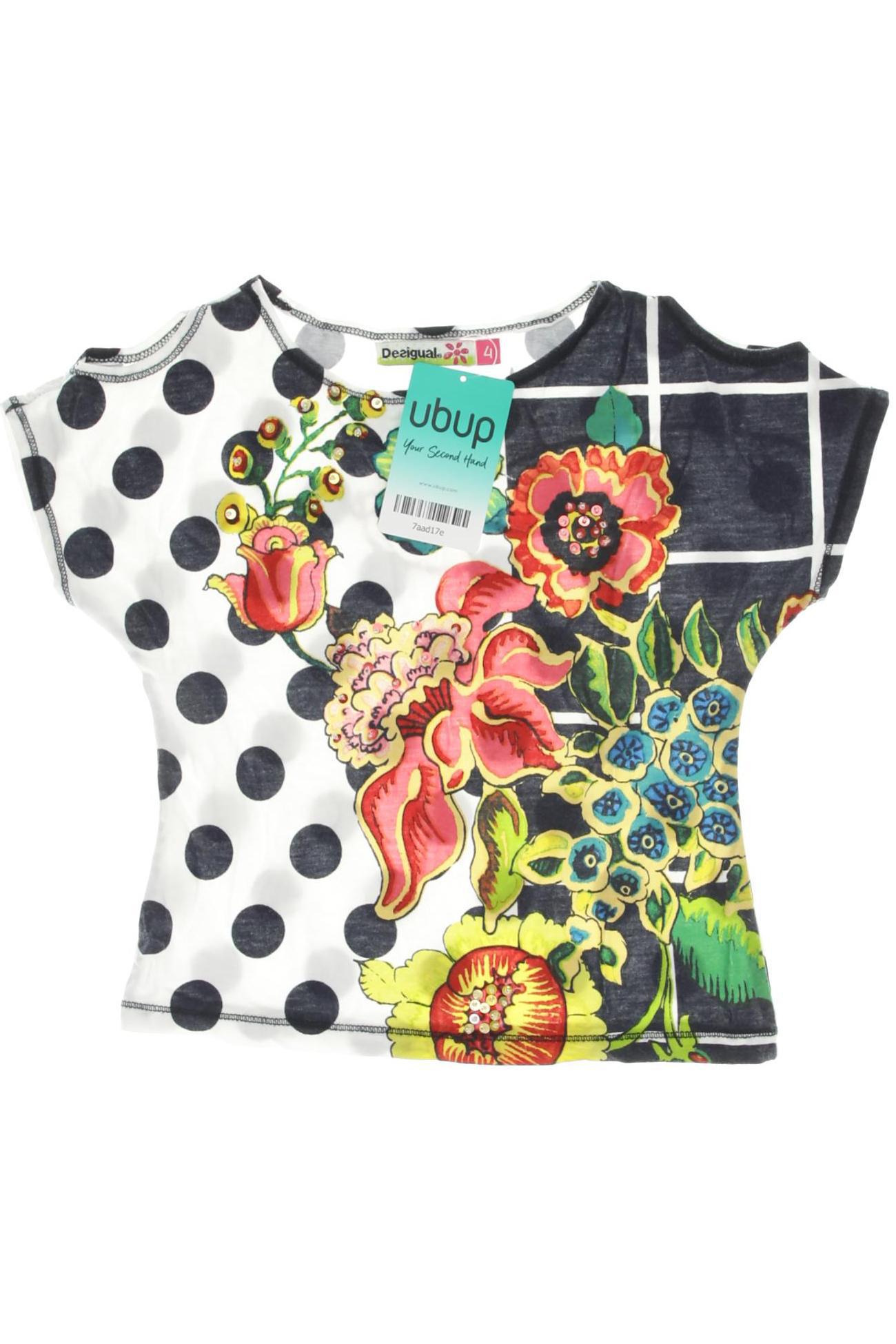 

Desigual Mädchen T-Shirt, weiß, Gr. 104