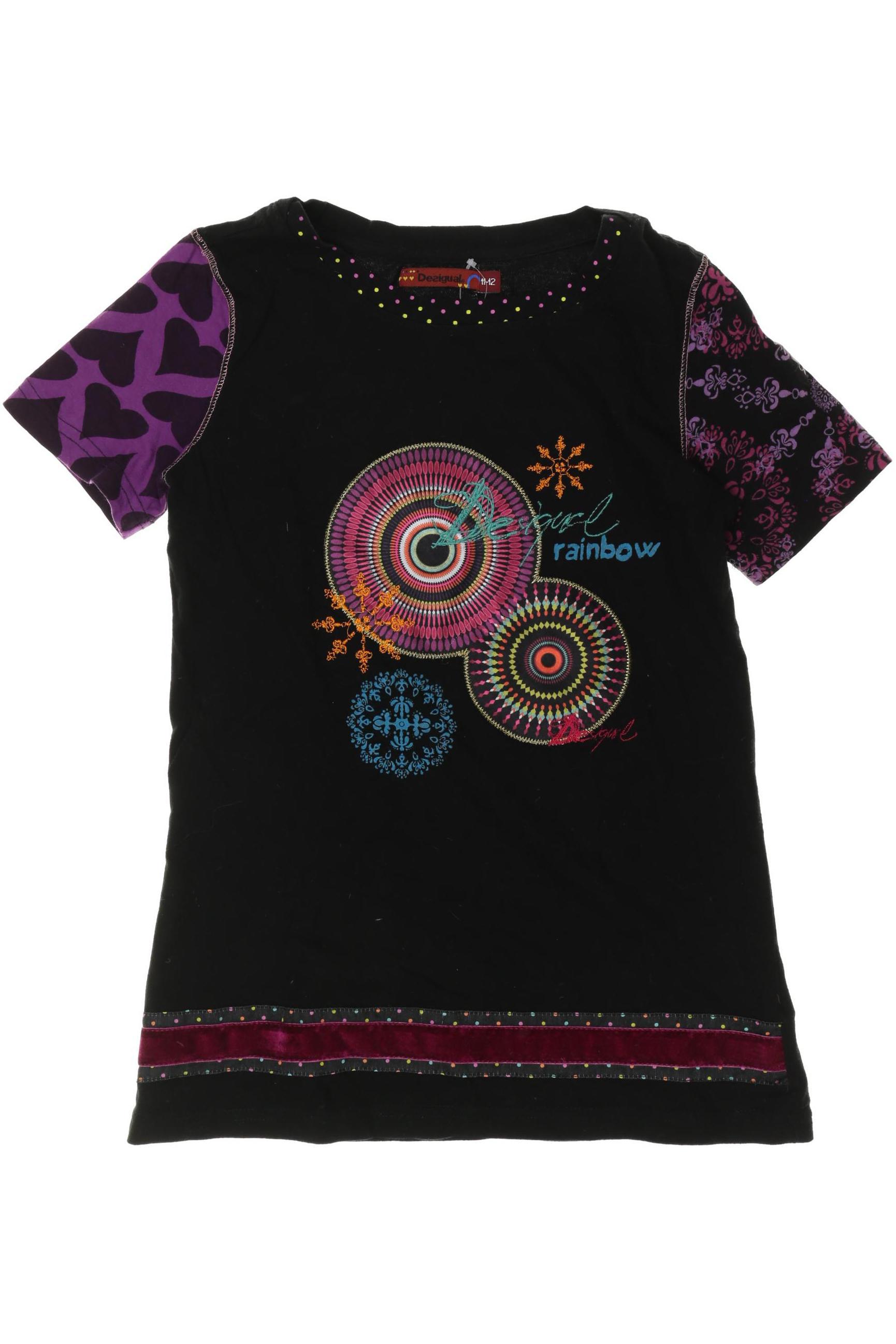 

Desigual Mädchen T-Shirt, schwarz, Gr. 146