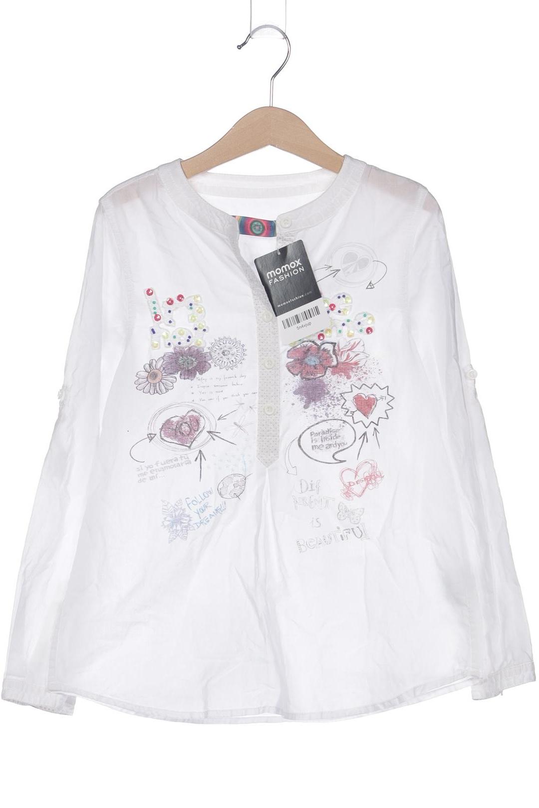 

Desigual Damen Bluse, weiß, Gr. 122/128