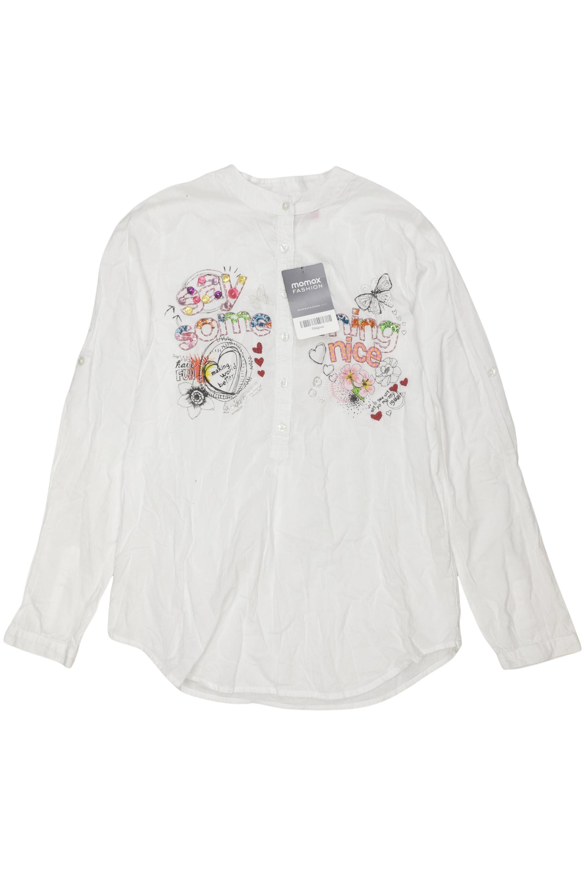 

Desigual Mädchen Bluse, weiß, Gr. 146/152