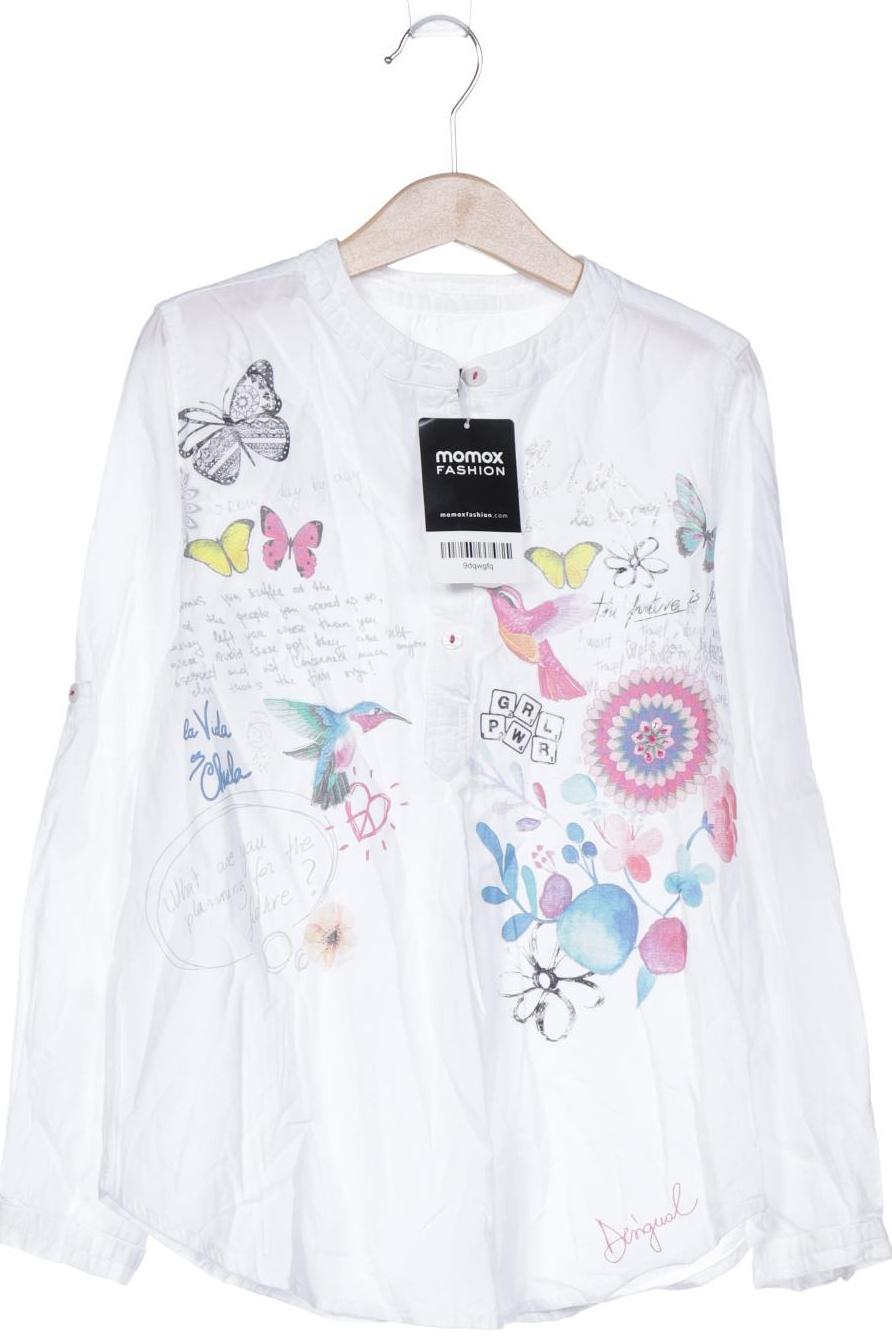 

Desigual Damen Bluse, weiß, Gr. 122/128