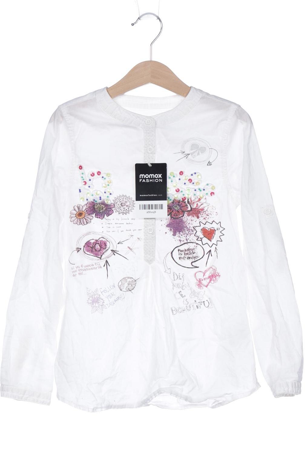 

Desigual Damen Bluse, weiß, Gr. 122/128