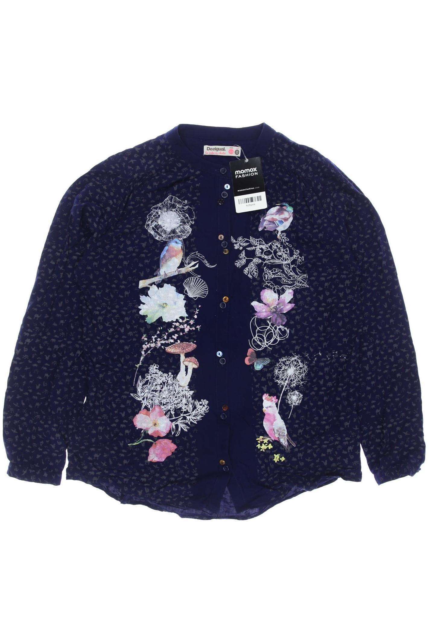 

Desigual Damen Bluse, marineblau, Gr. 158/164