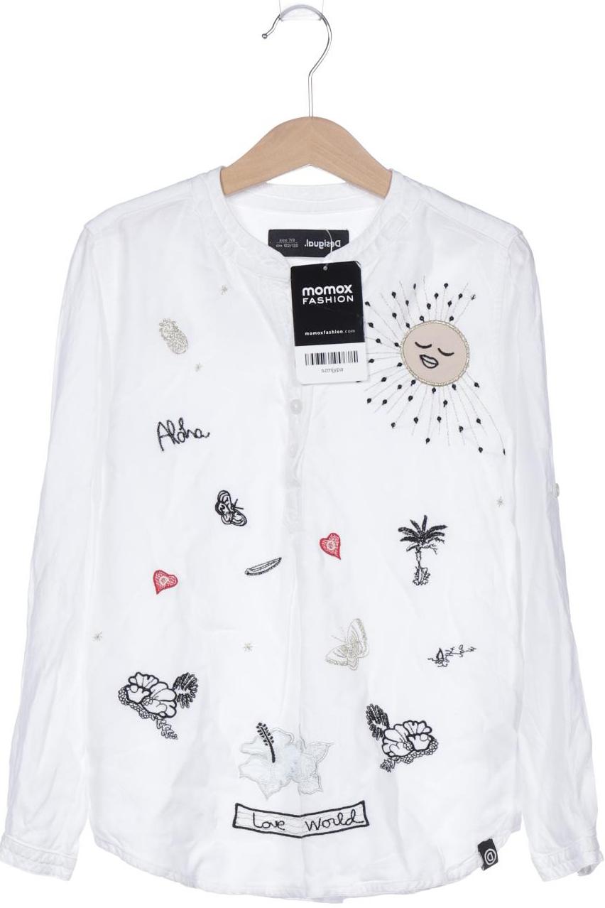 

Desigual Damen Bluse, weiß, Gr. 122/128
