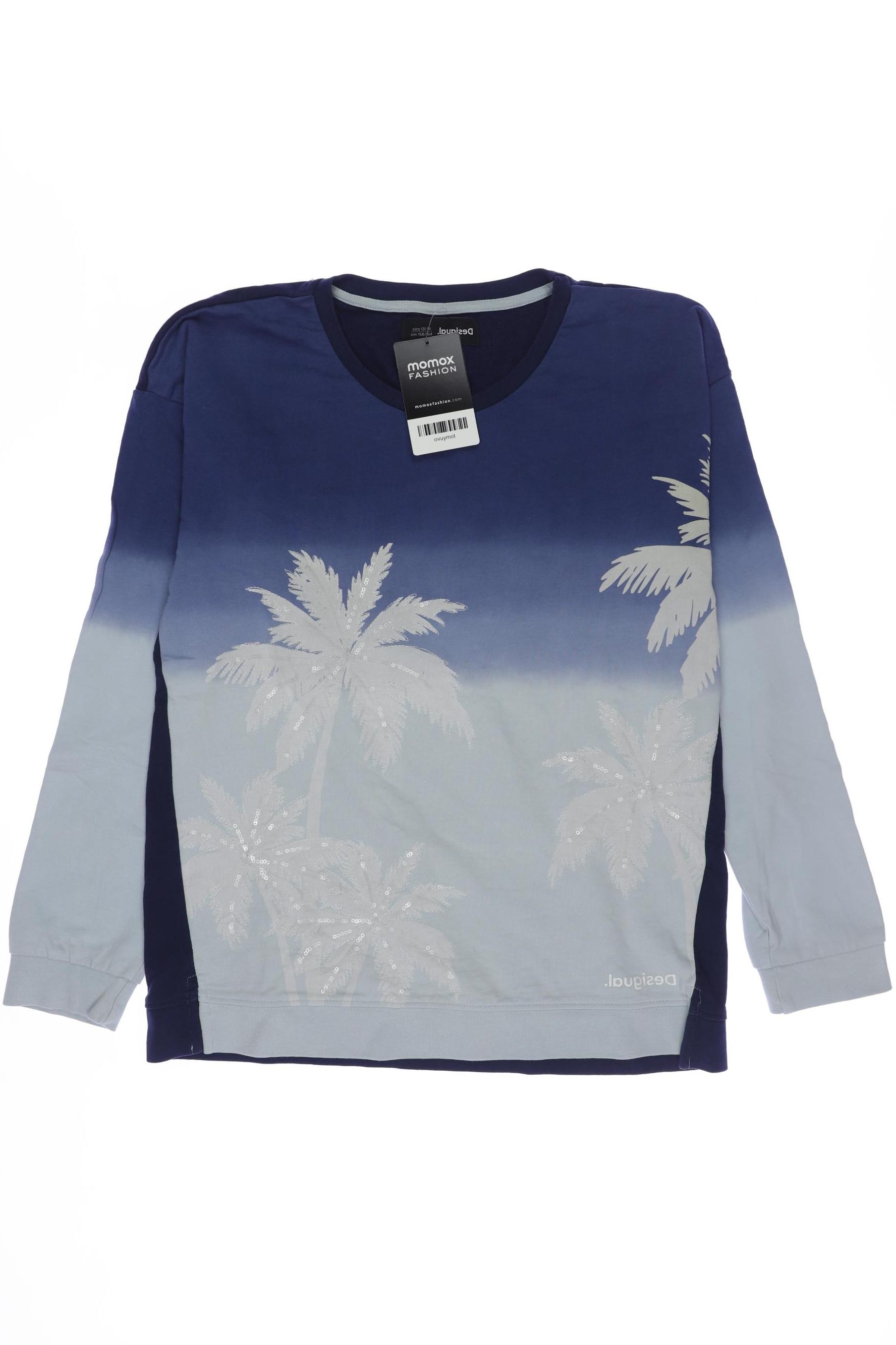 

Desigual Damen Hoodies & Sweater, blau, Gr. 158/164