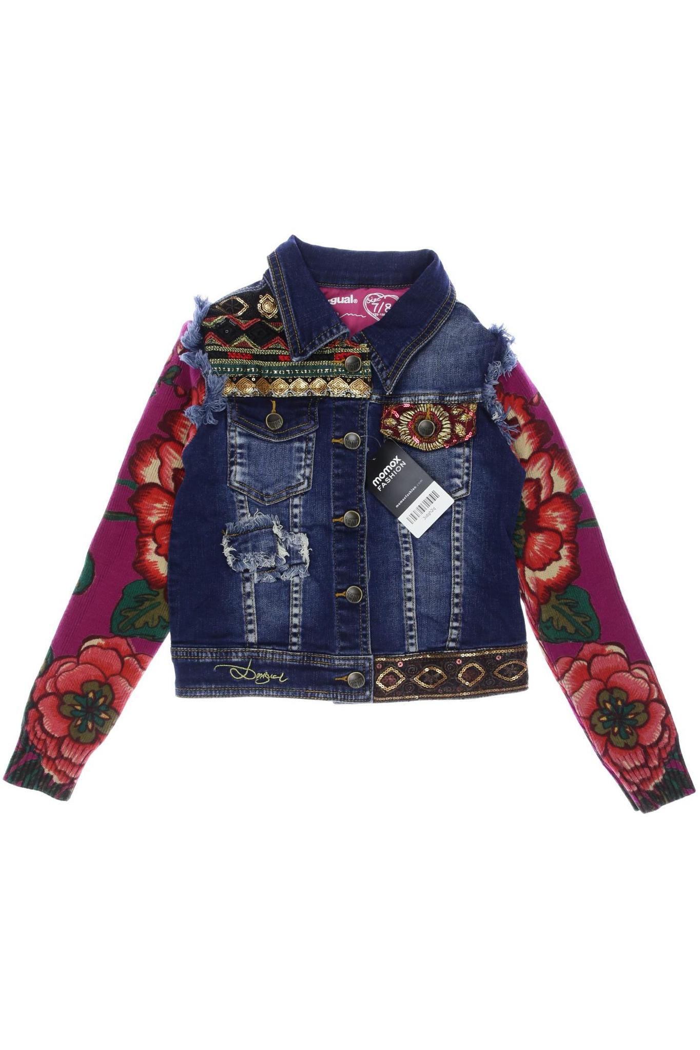 

Desigual Damen Jacke, marineblau, Gr. 128
