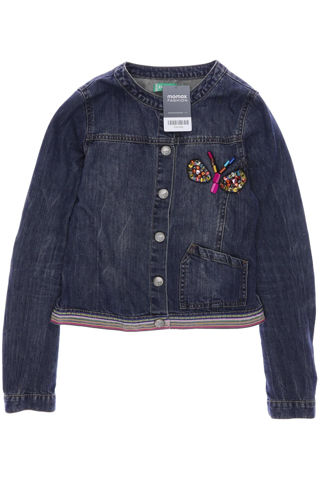 

Desigual Damen Jacke, marineblau, Gr. 164