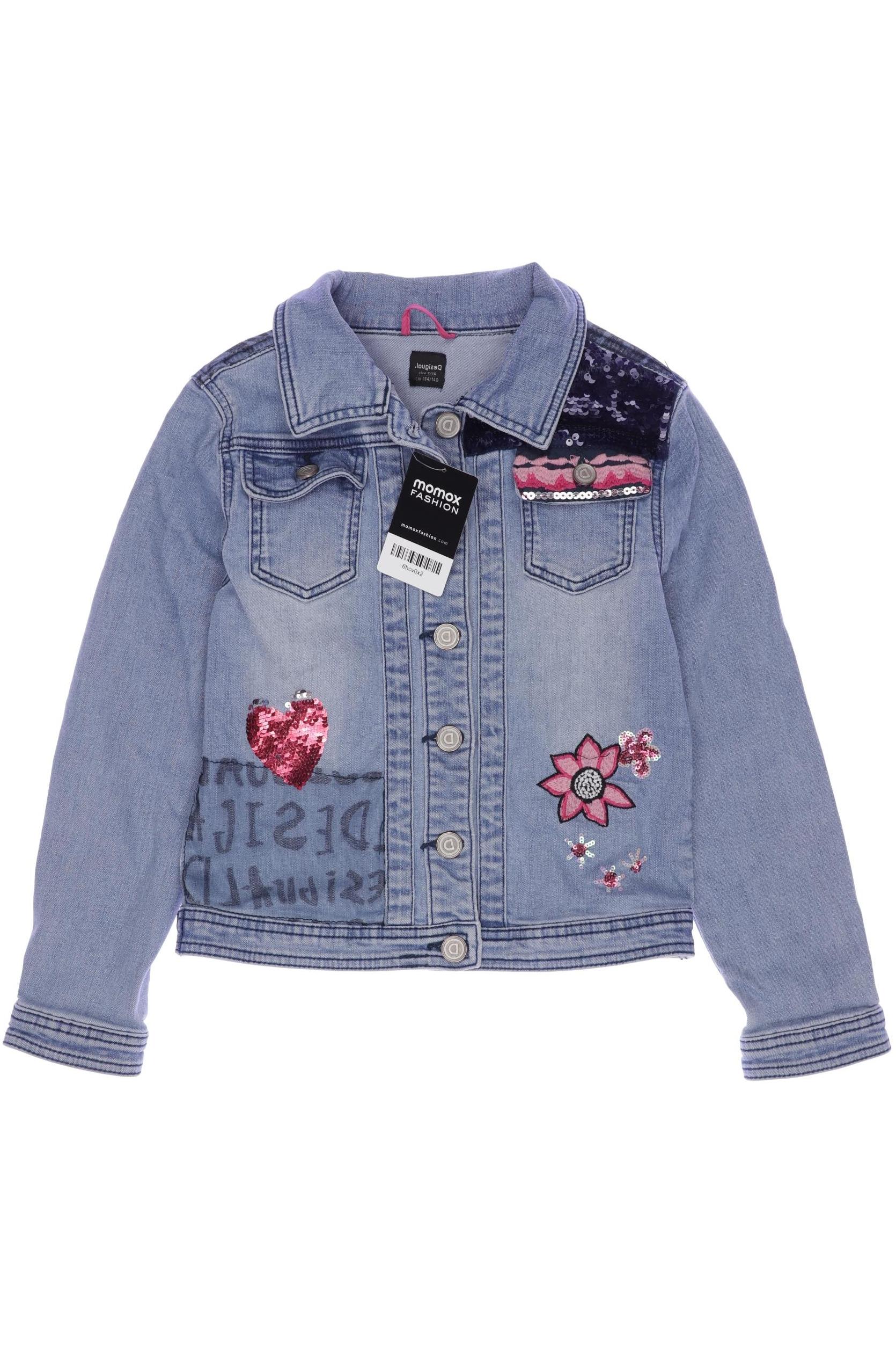 

Desigual Mädchen Jacke, hellblau, Gr. 134/140