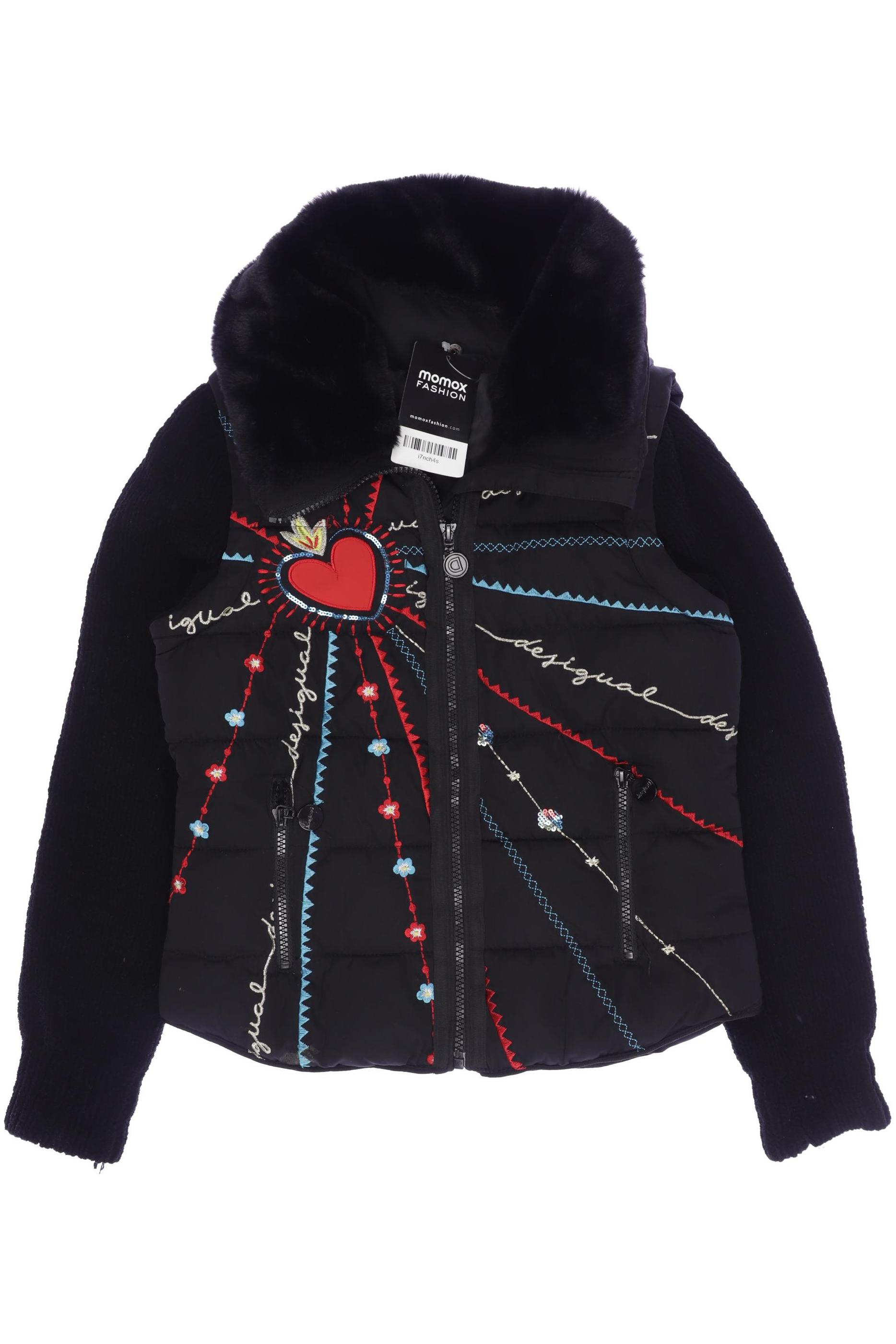 

Desigual Damen Jacke, schwarz, Gr. 134/140