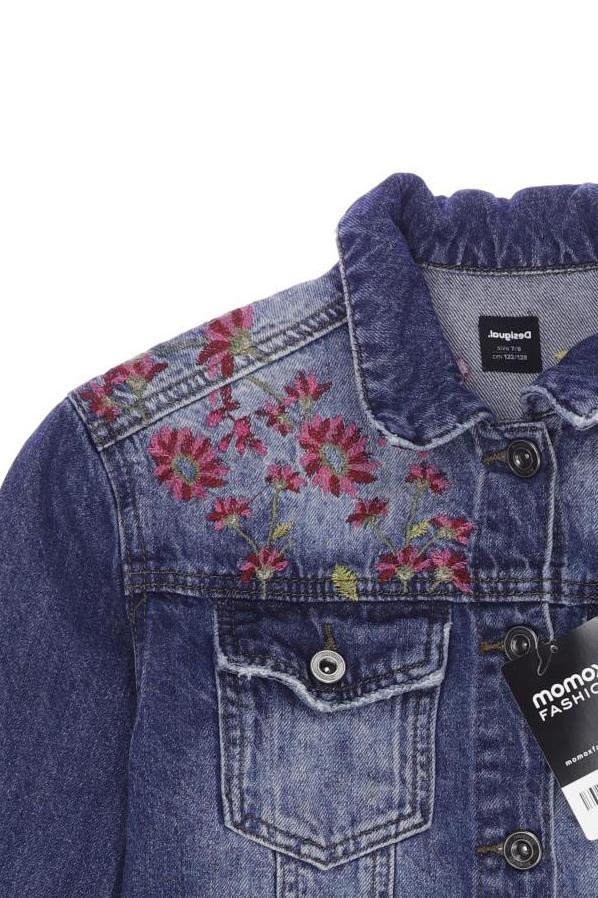 Thumbnail - Desigual Mädchen Jacke, blau, Gr. 122