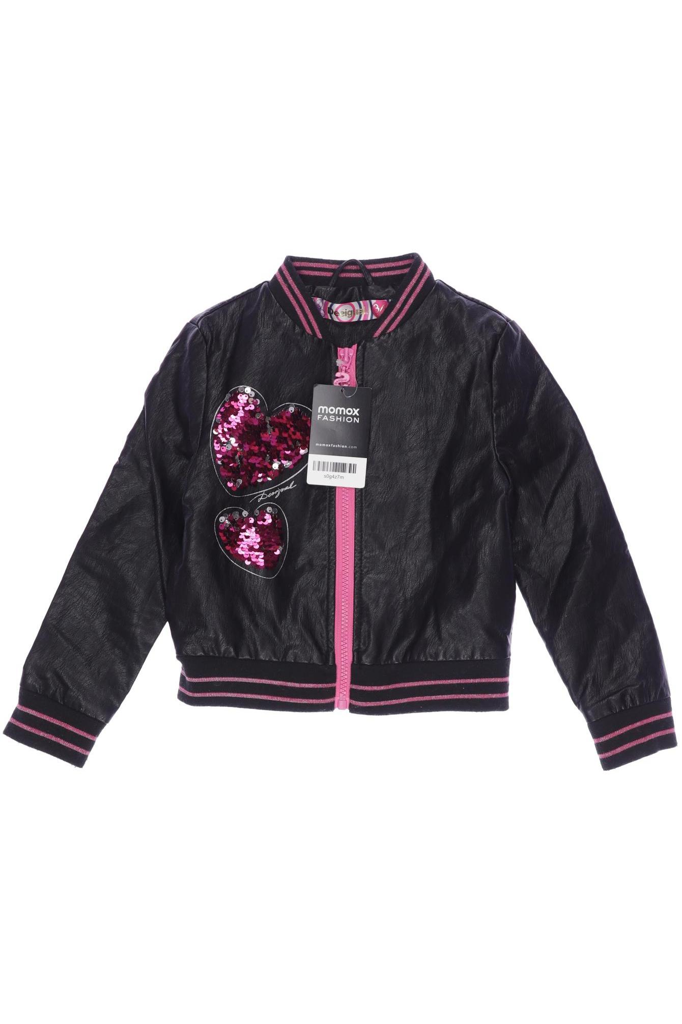 

Desigual Mädchen Jacke, schwarz