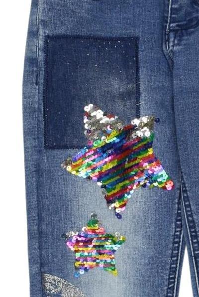 Thumbnail - Desigual Mädchen Jeans, blau, Gr. 122/128