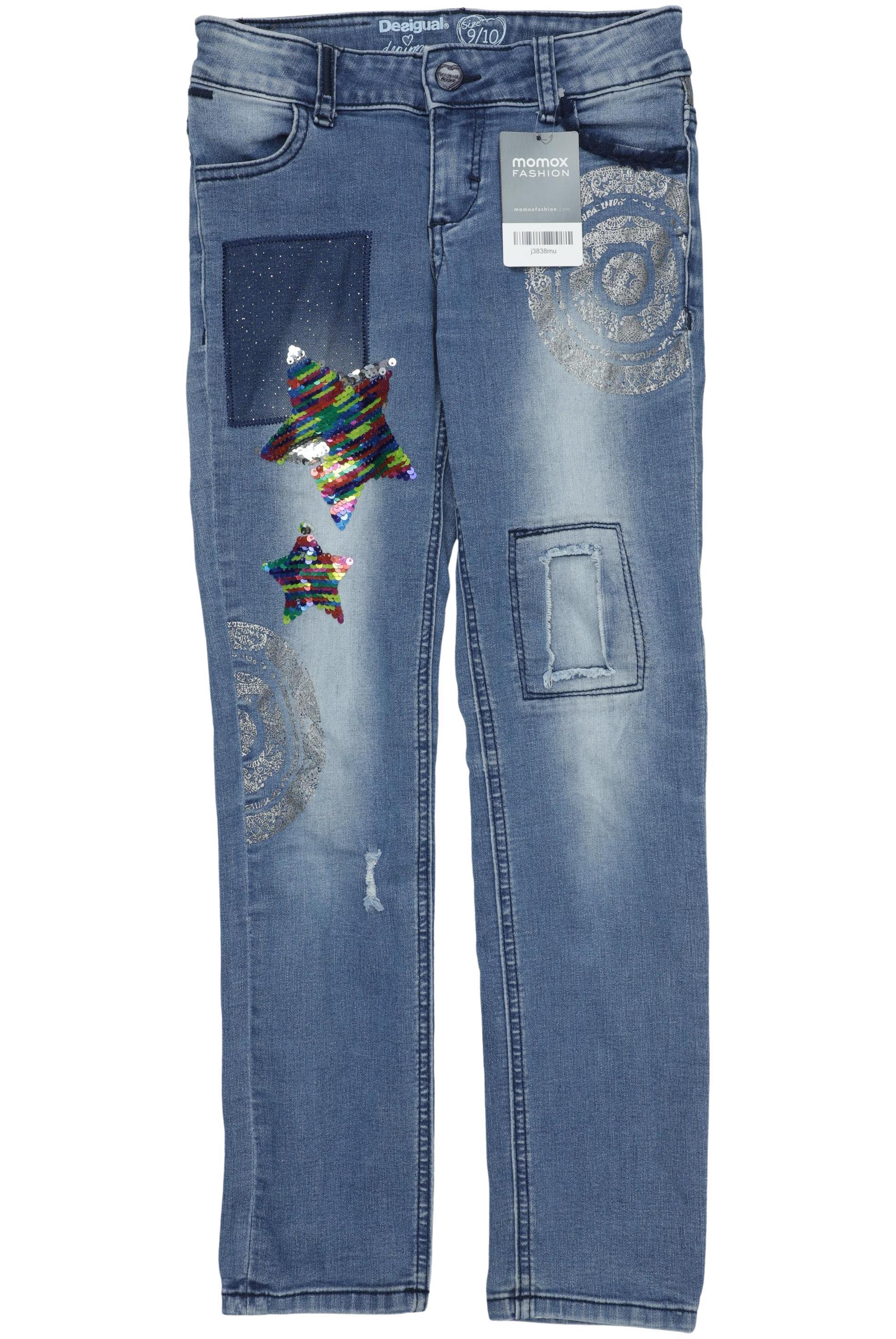 

Desigual Damen Jeans, blau, Gr. 140