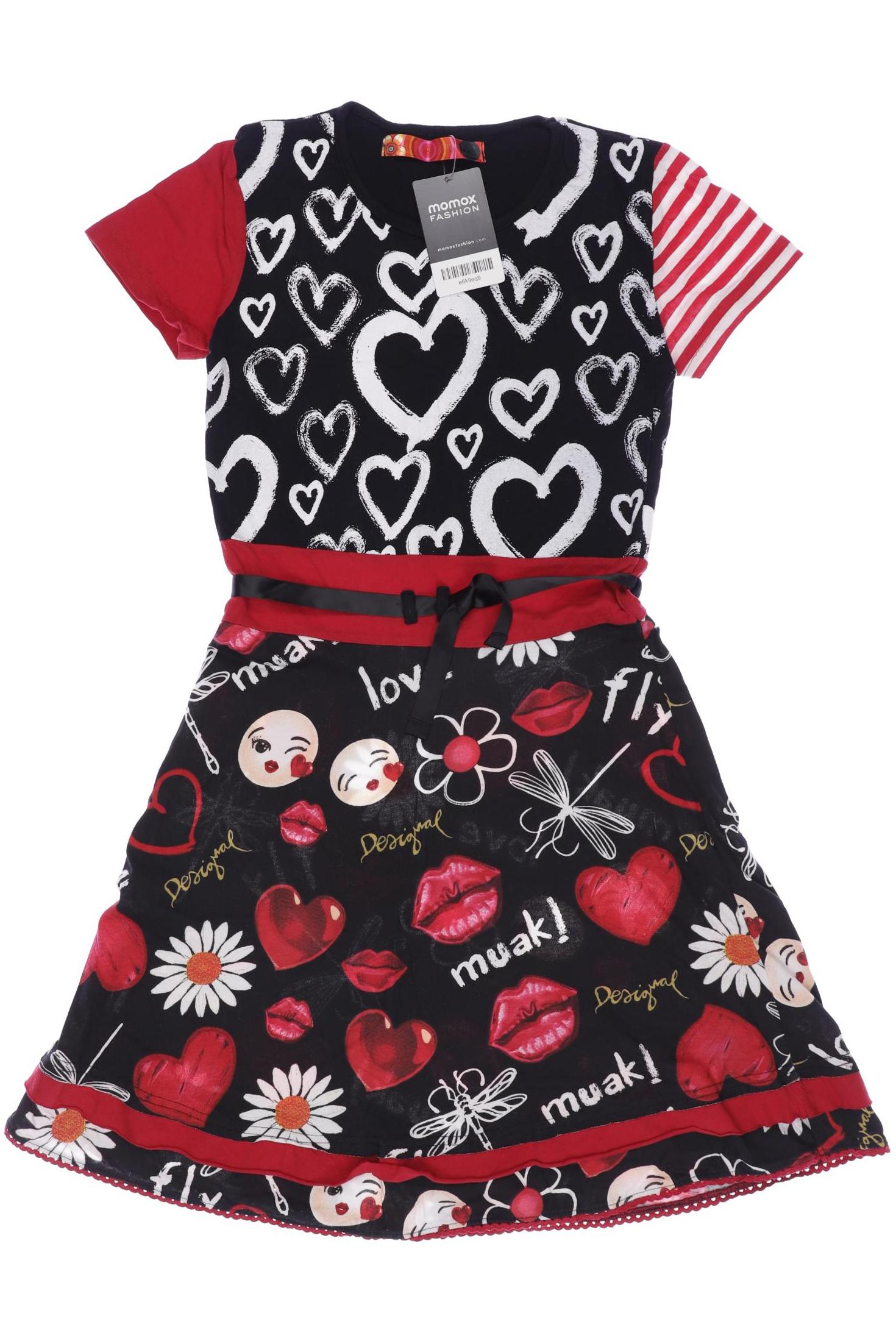 

Desigual Mädchen Kleid, schwarz