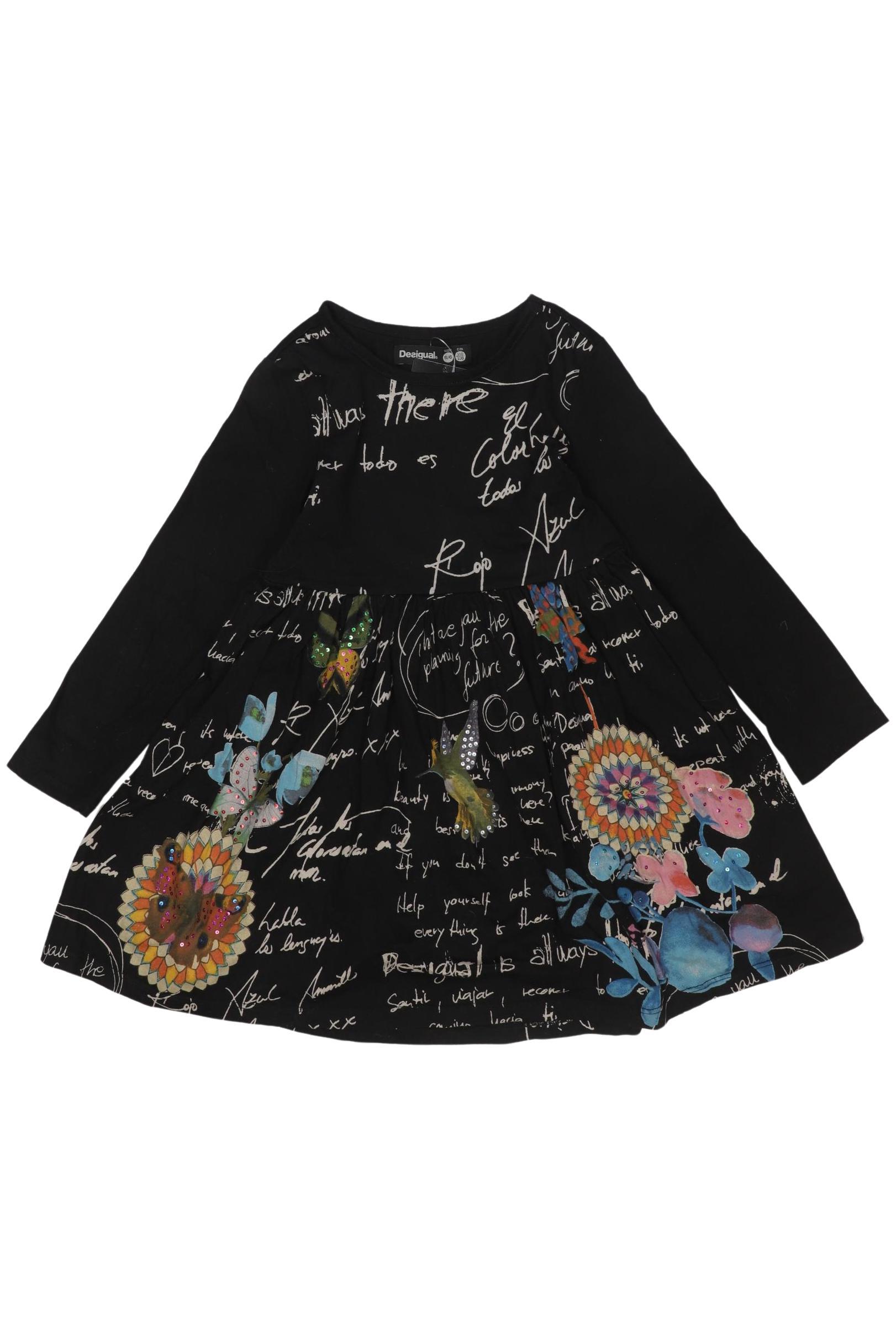 

Desigual Mädchen Kleid, schwarz, Gr. 110/116