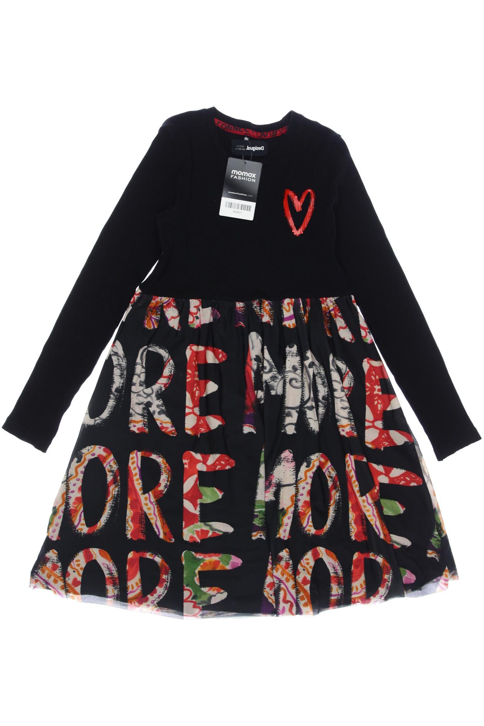 

Desigual Damen Kleid, schwarz, Gr. 140