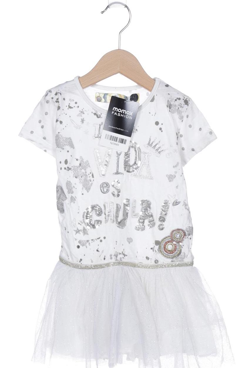 

Desigual Mädchen Kleid, weiß, Gr. 104