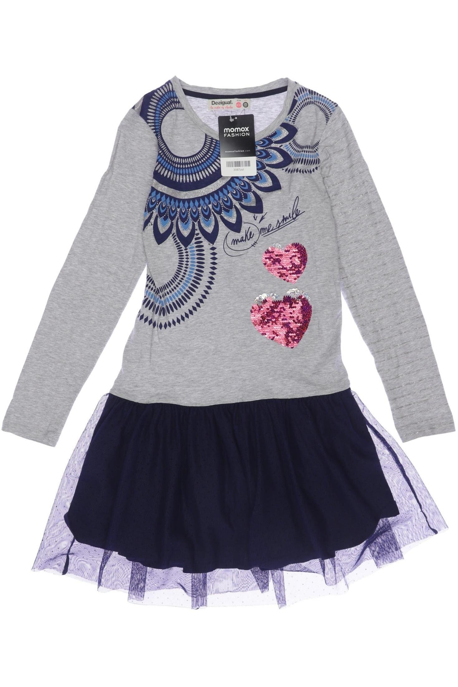 

Desigual Damen Kleid, grau, Gr. 134/140