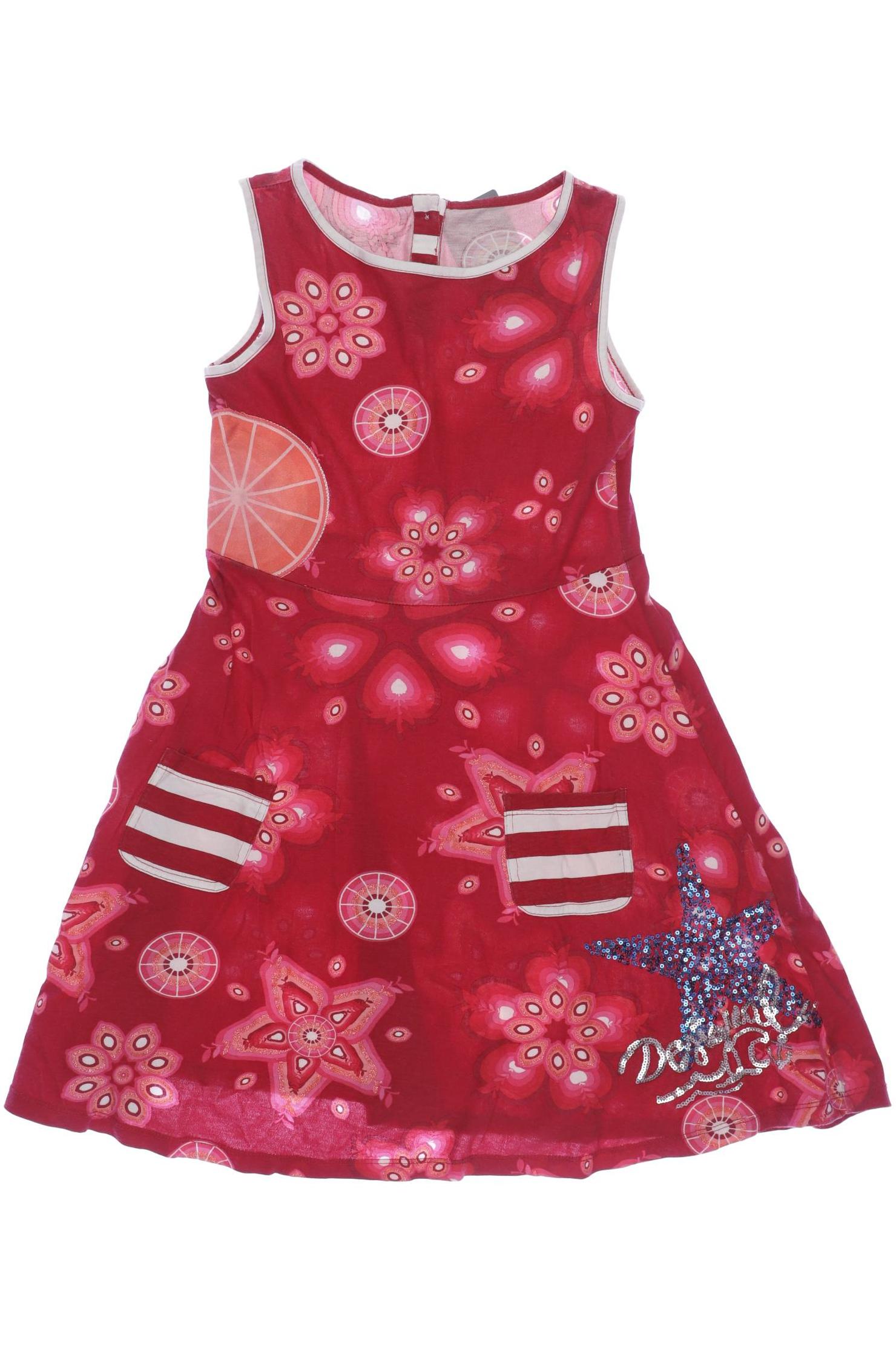 

Desigual Mädchen Kleid, rot