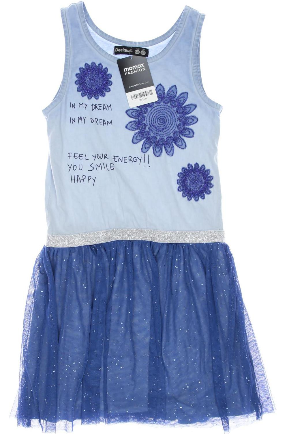 

Desigual Damen Kleid, blau, Gr. 140