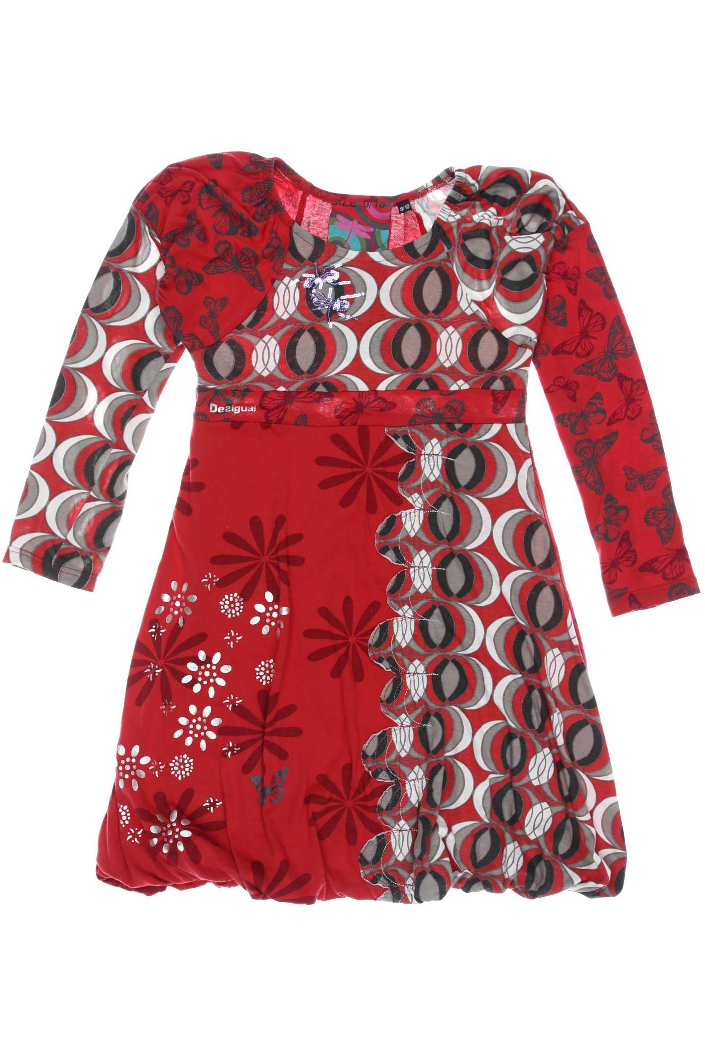 

Desigual Damen Kleid, rot, Gr. 140