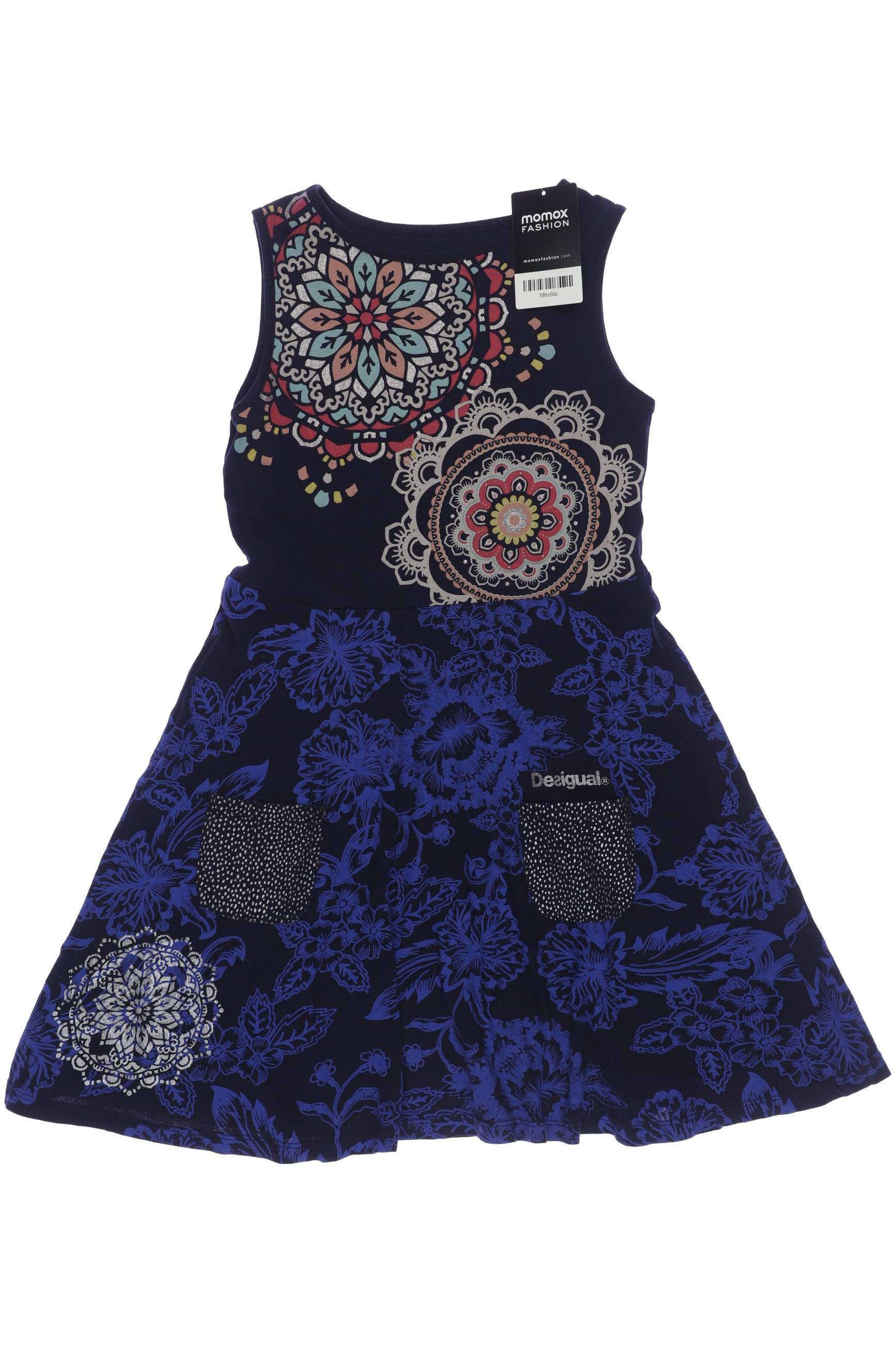 

Desigual Mädchen Kleid, marineblau