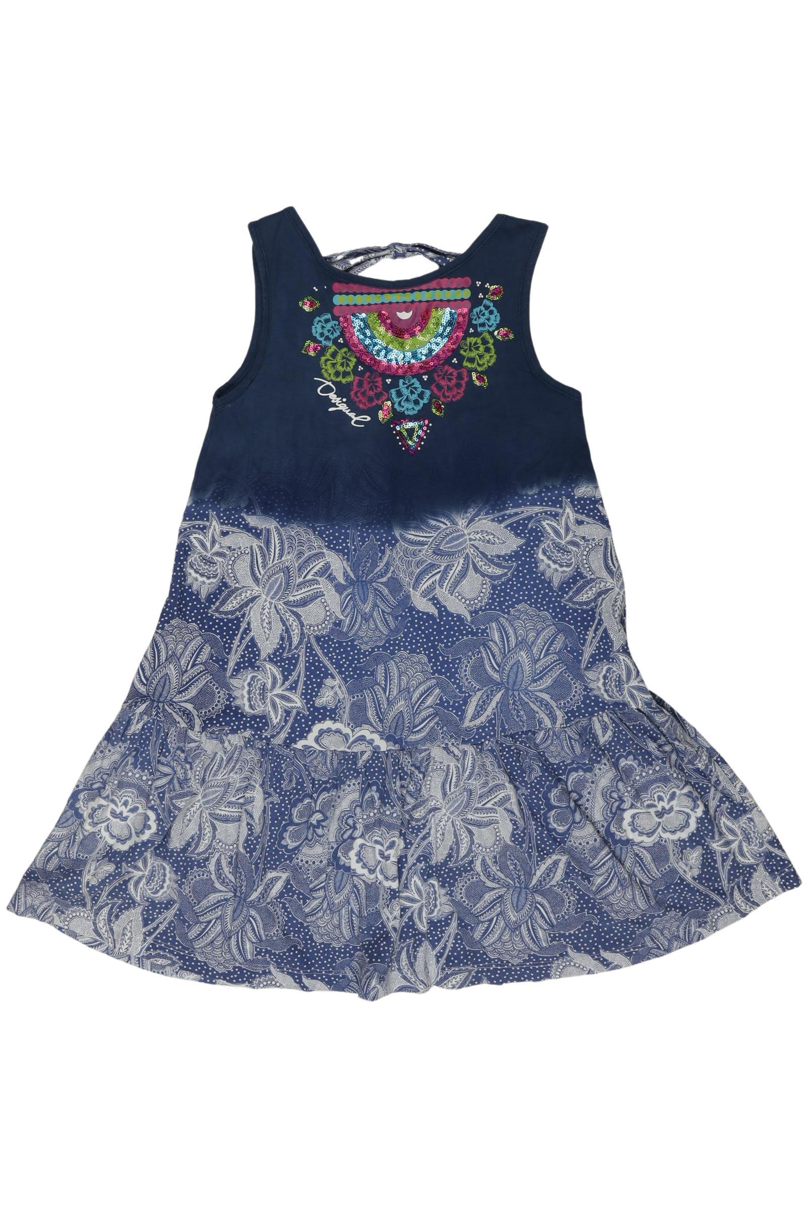 

Desigual Mädchen Kleid, marineblau, Gr. 122/128