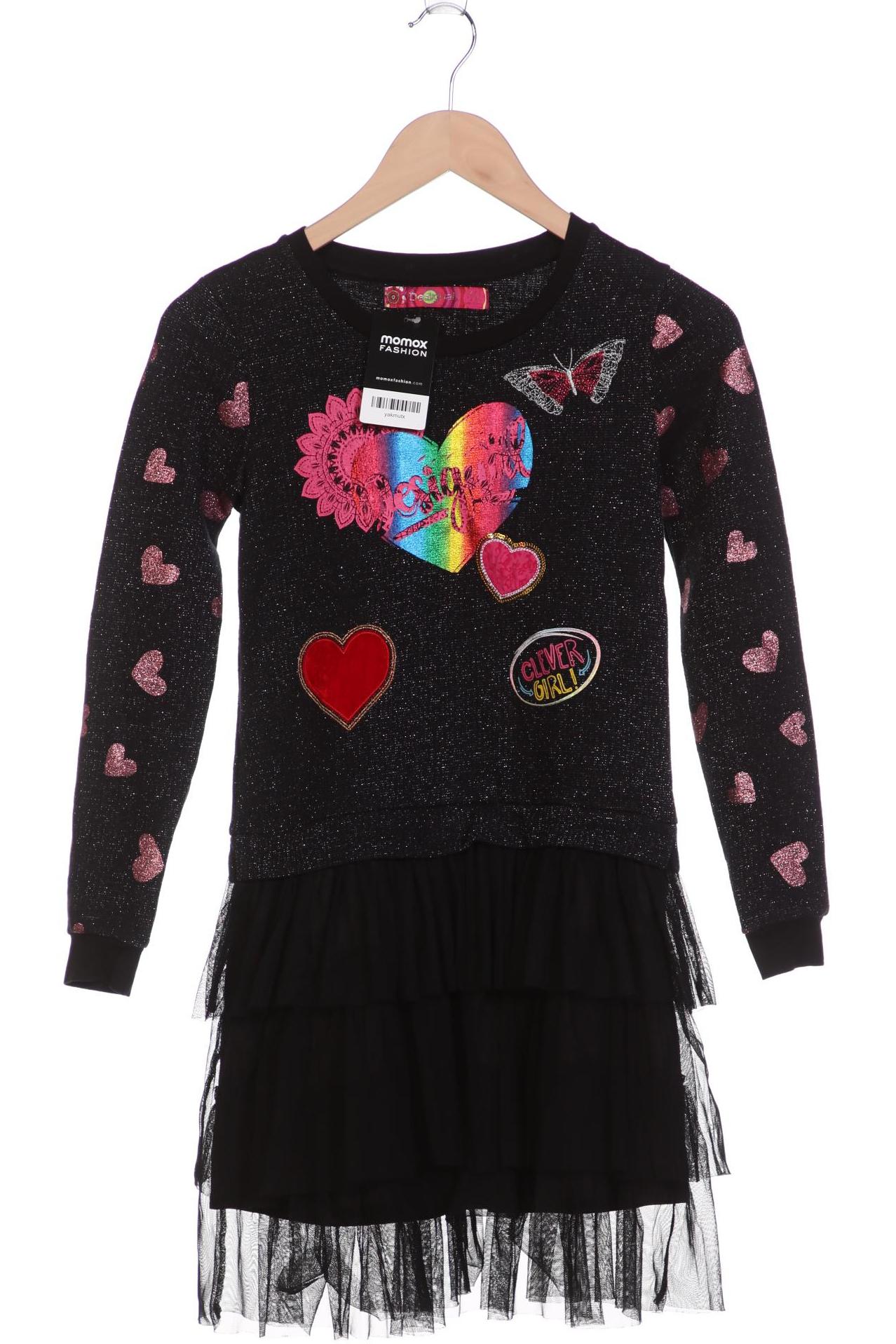 

Desigual Mädchen Kleid, schwarz