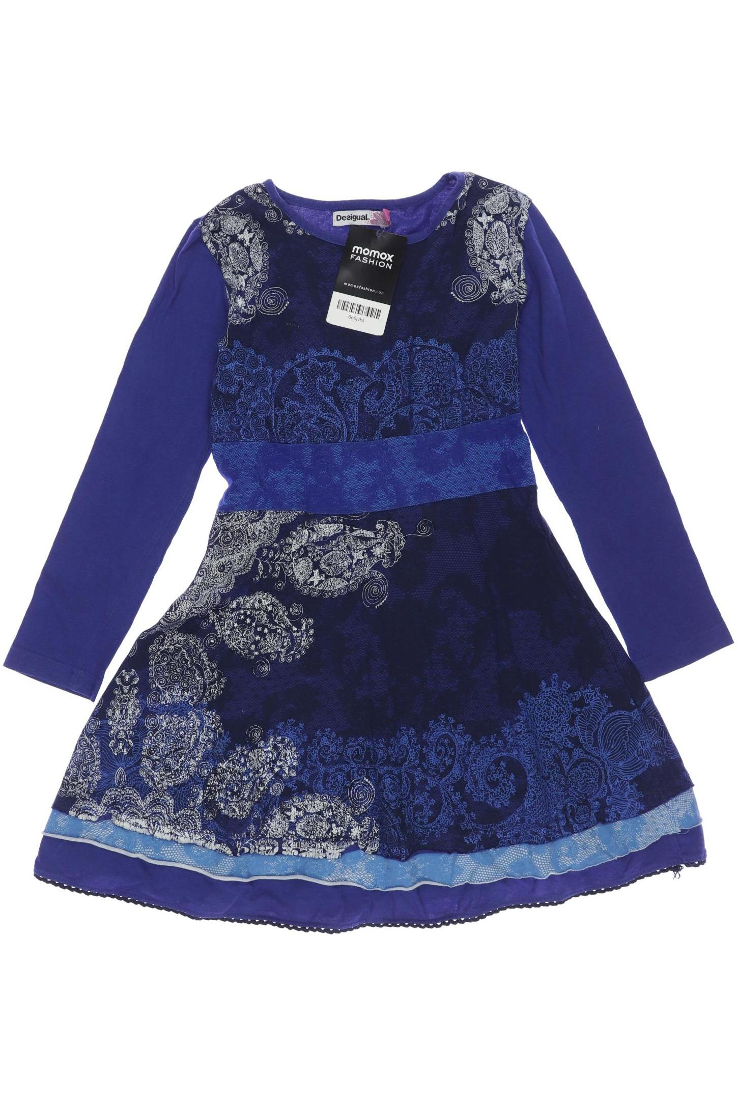 

Desigual Damen Kleid, blau, Gr. 128