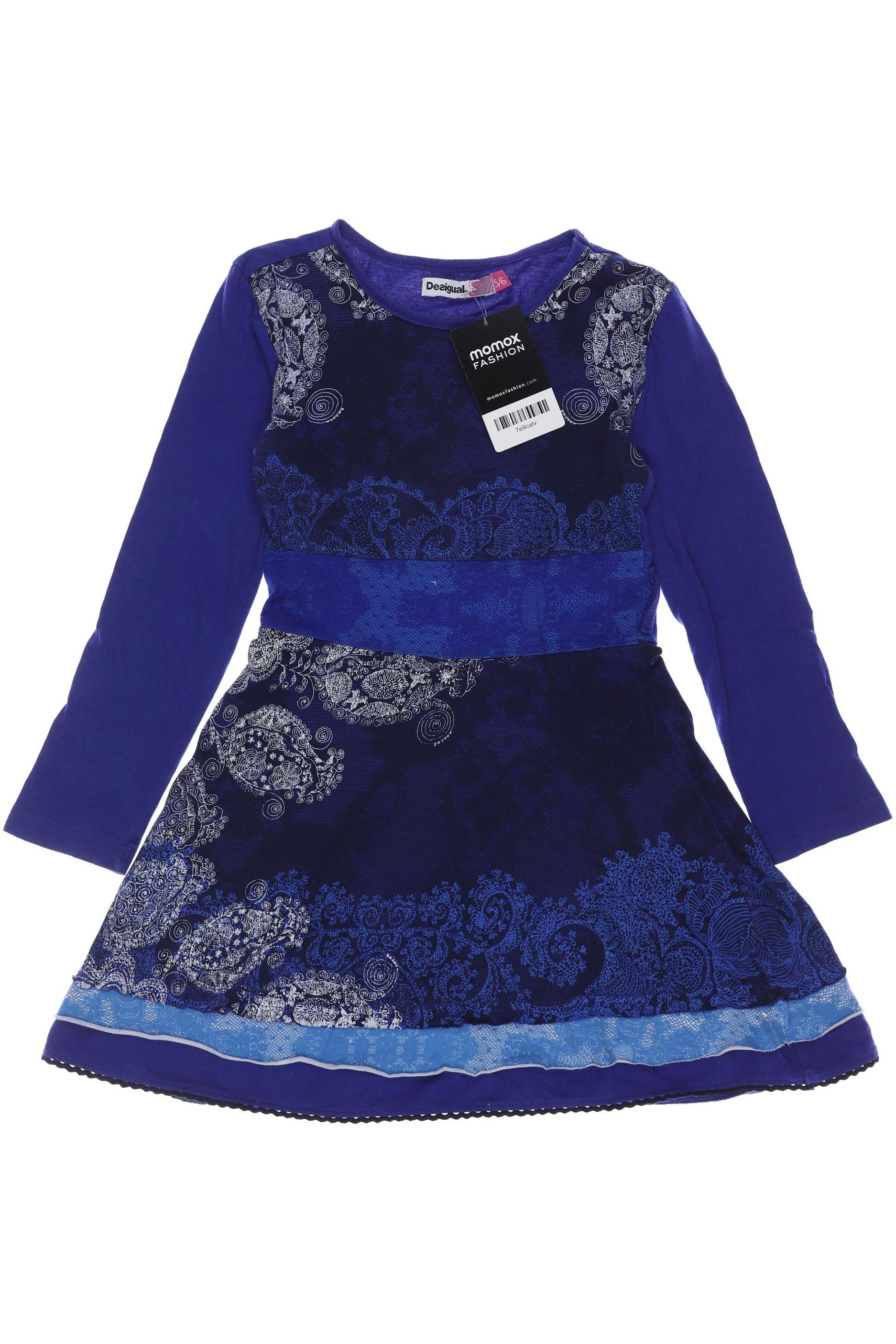 

Desigual Mädchen Kleid, marineblau