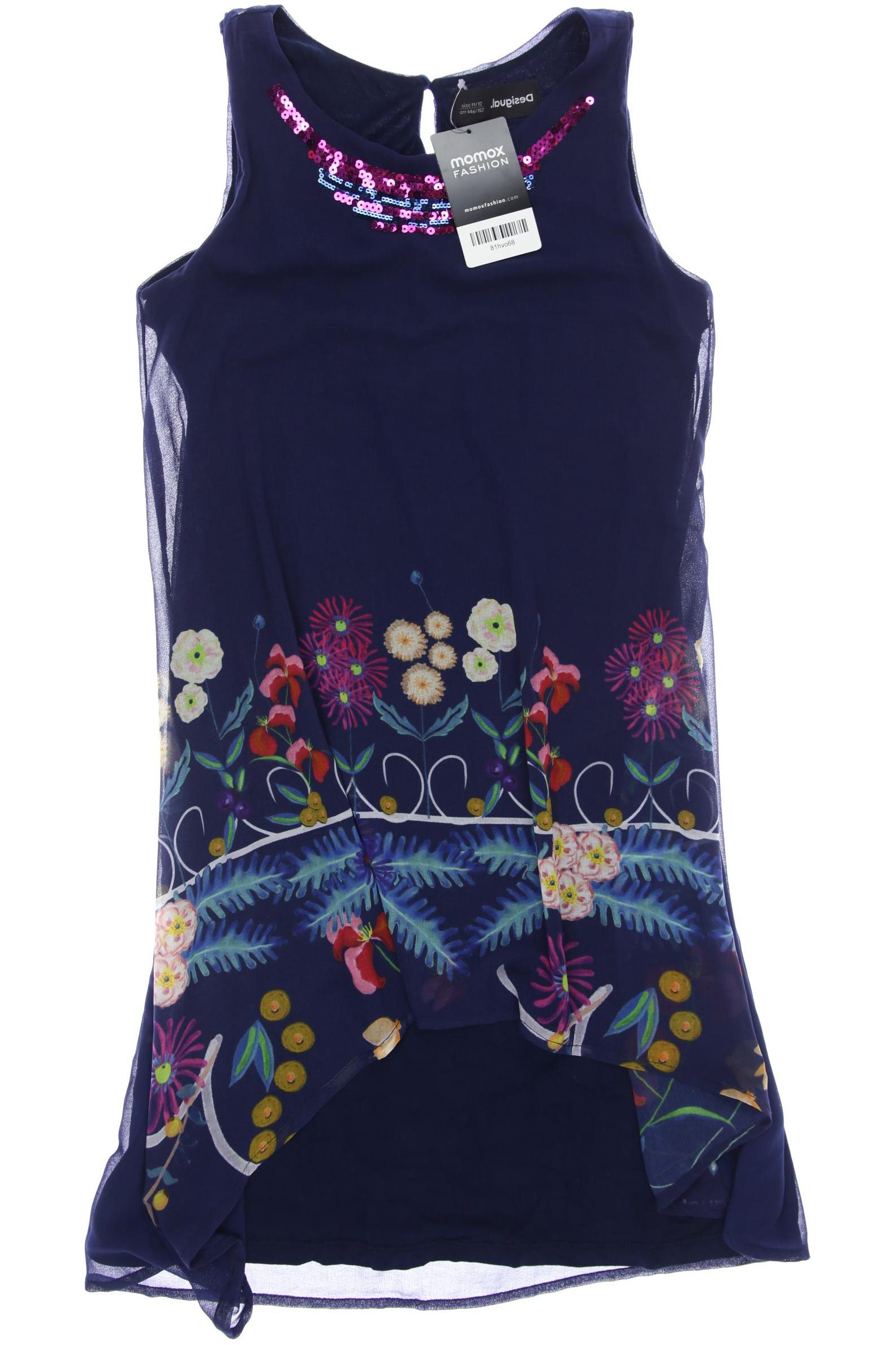 

Desigual Damen Kleid, marineblau, Gr. 146/152
