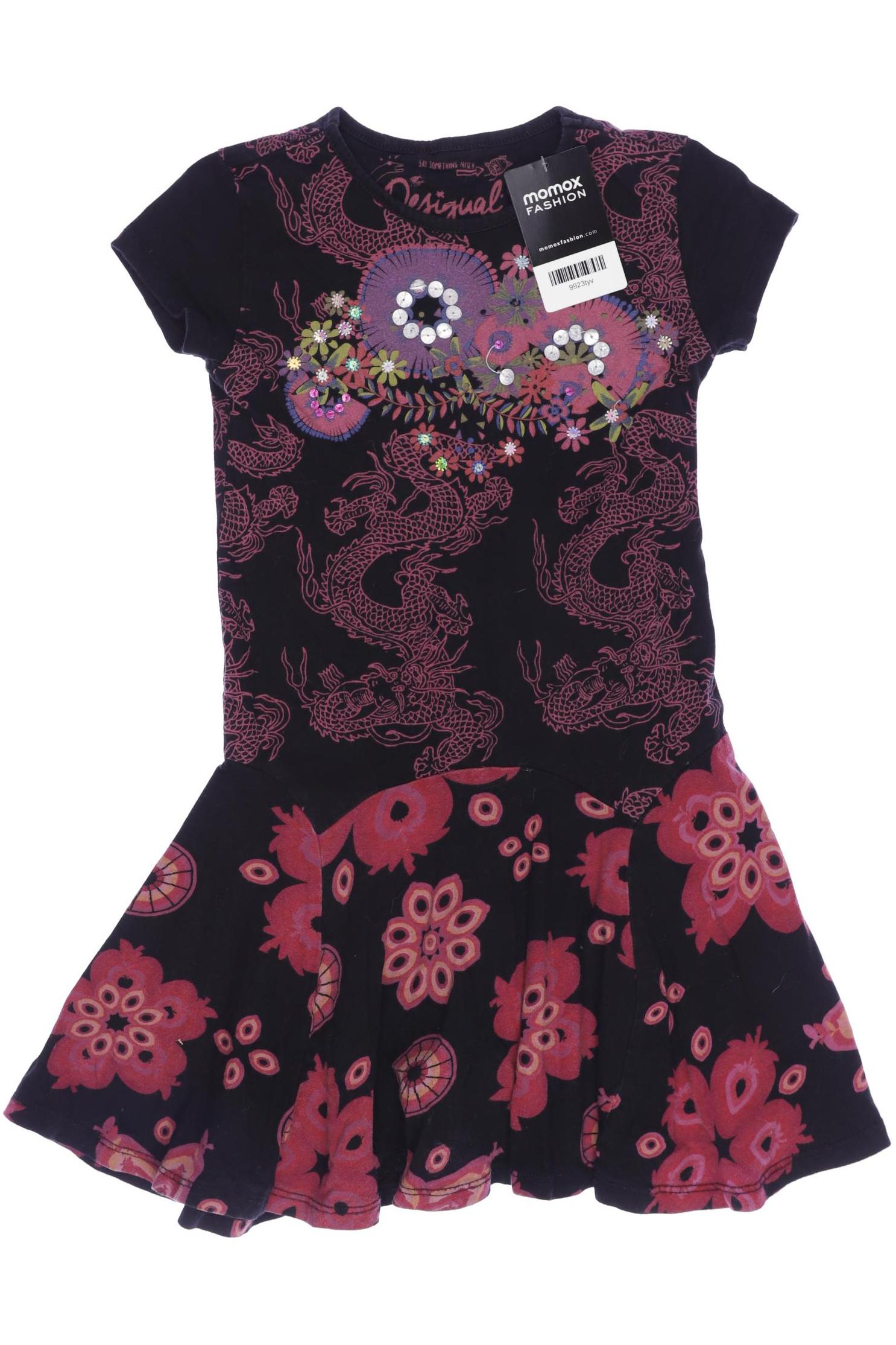

Desigual Damen Kleid, schwarz, Gr. 128