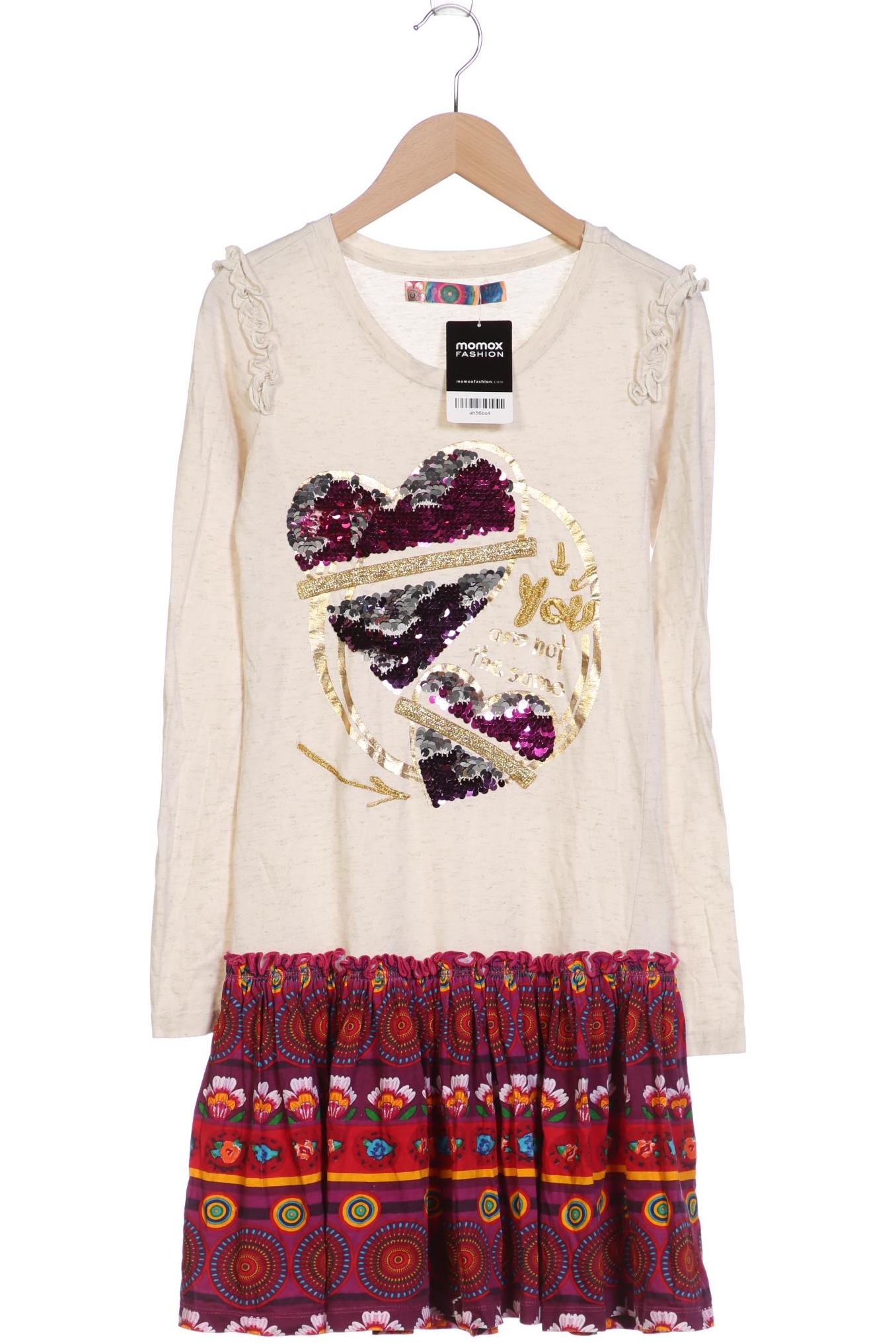

Desigual Mädchen Kleid, beige