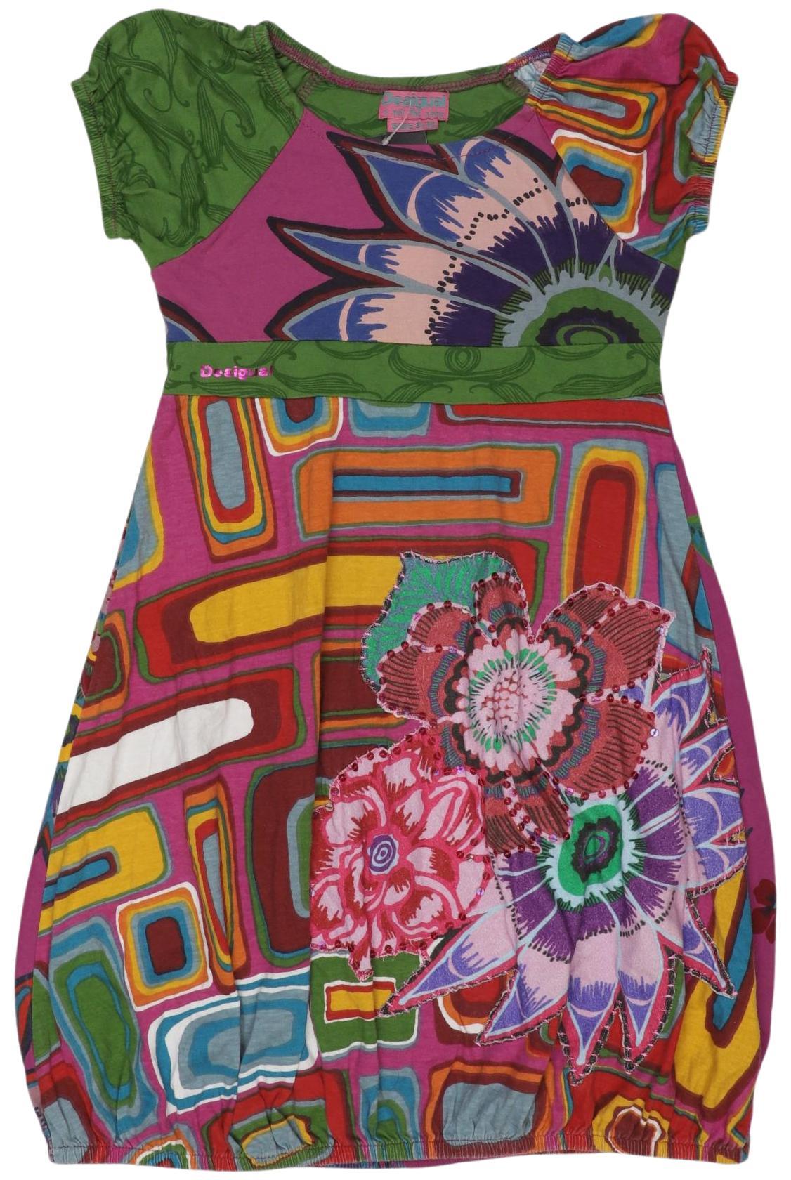 

Desigual Mädchen Kleid, mehrfarbig, Gr. 140