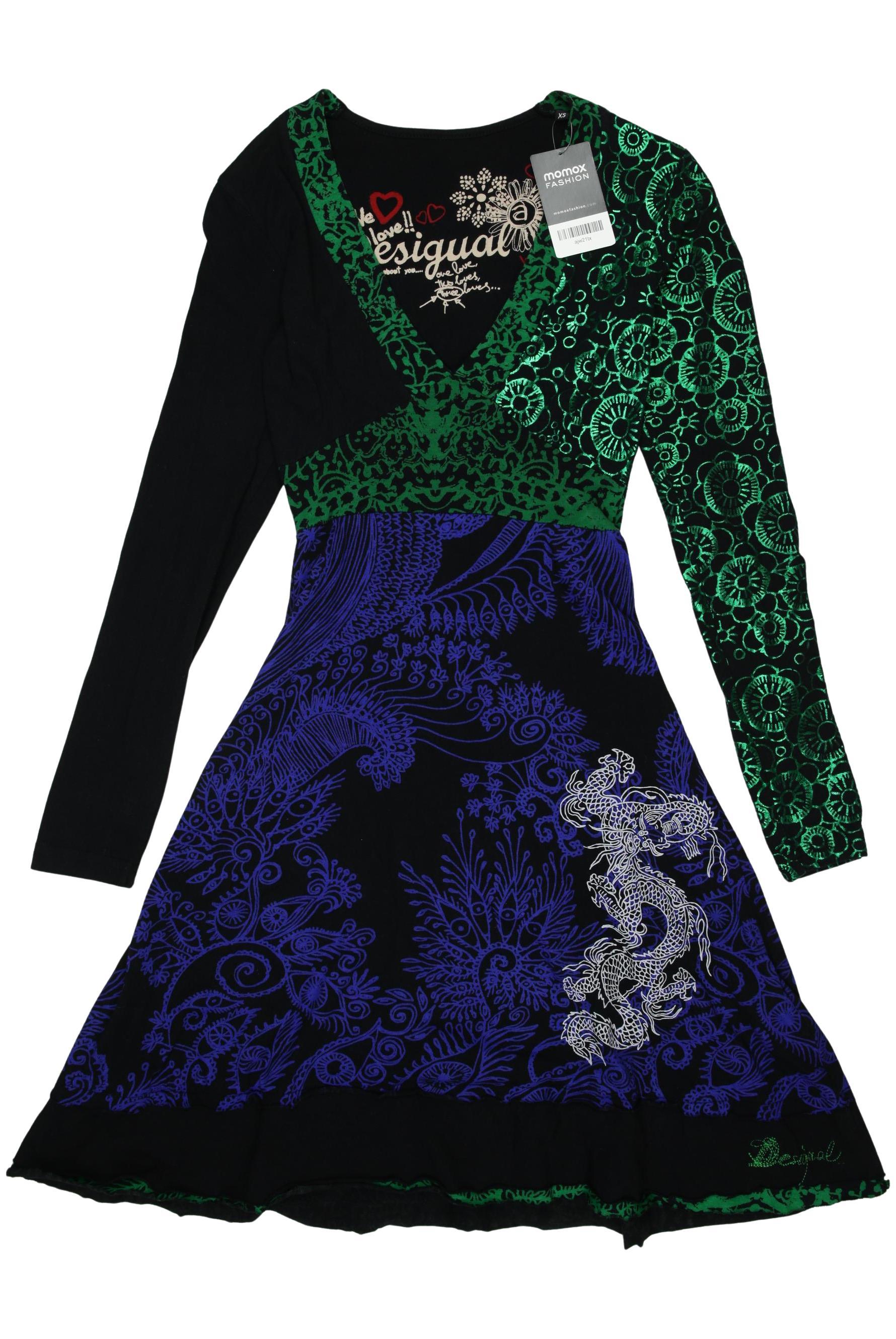 

Desigual Damen Kleid, schwarz, Gr. 122