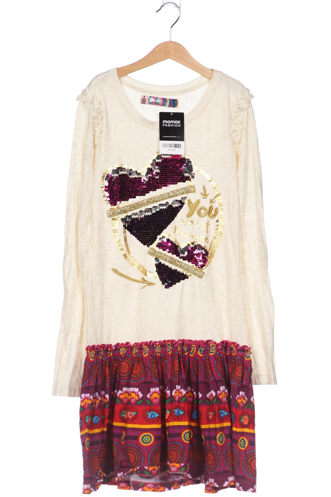 

Desigual Mädchen Kleid, beige