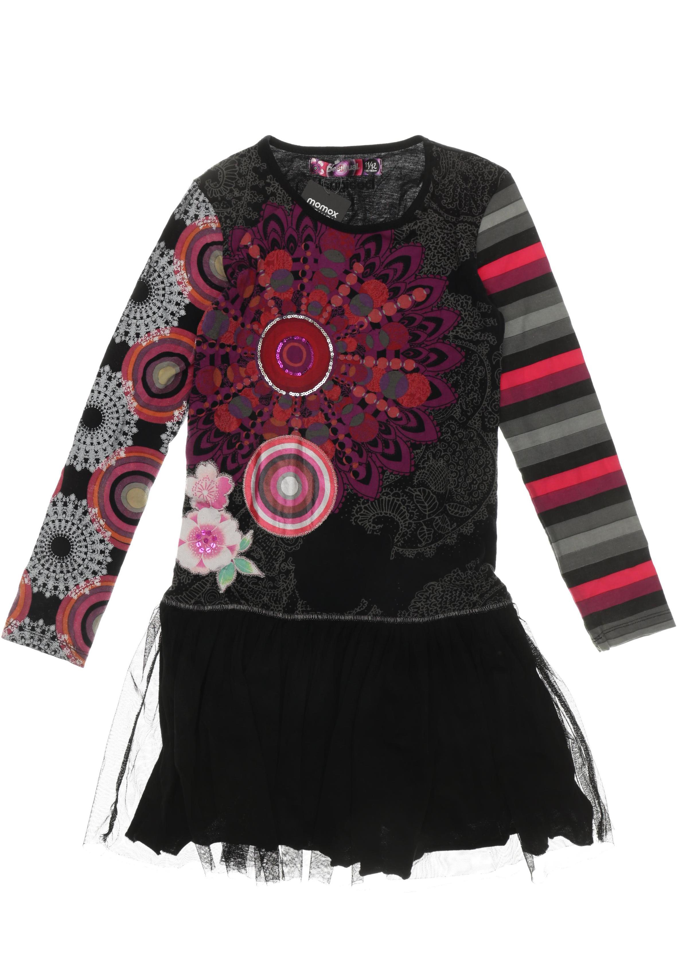 

Desigual Mädchen Kleid, schwarz, Gr. 146