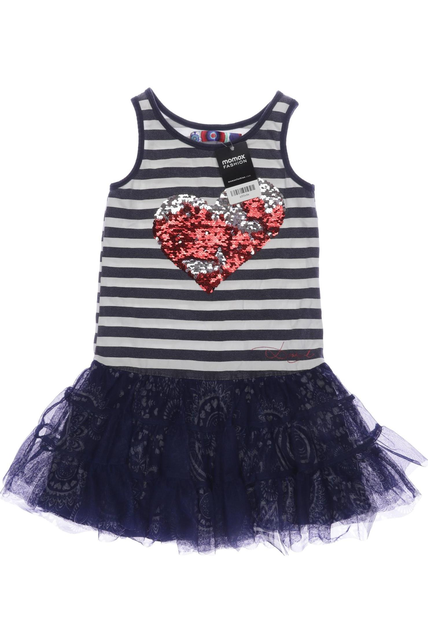 

Desigual Mädchen Kleid, marineblau