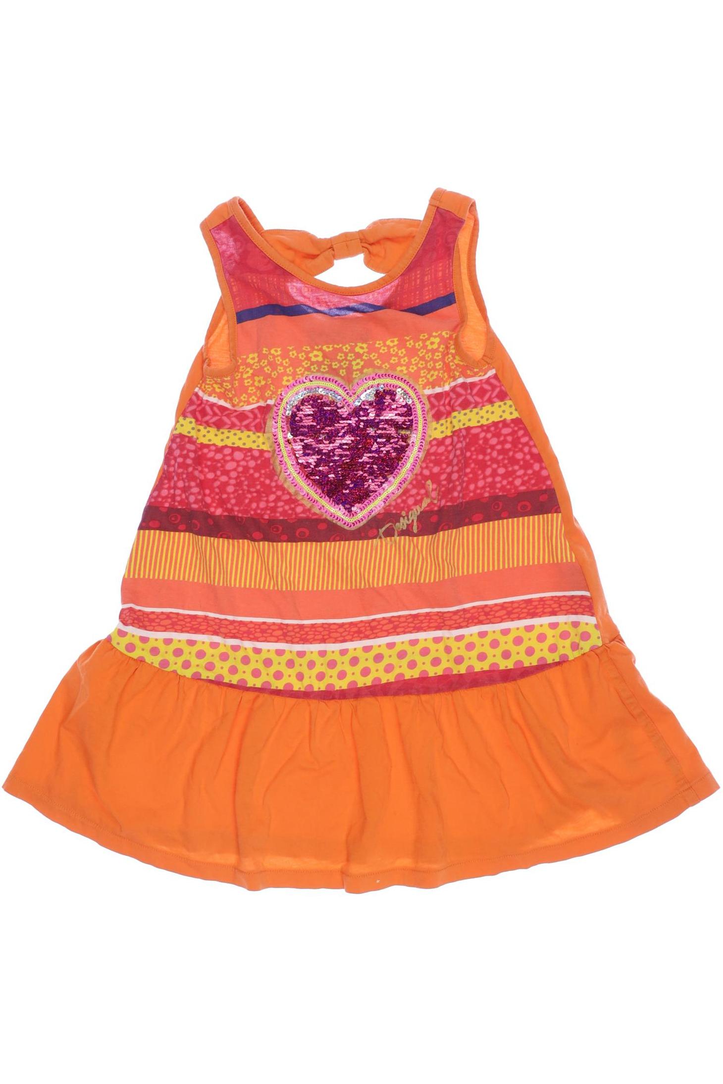 

Desigual Damen Kleid, orange, Gr. 128