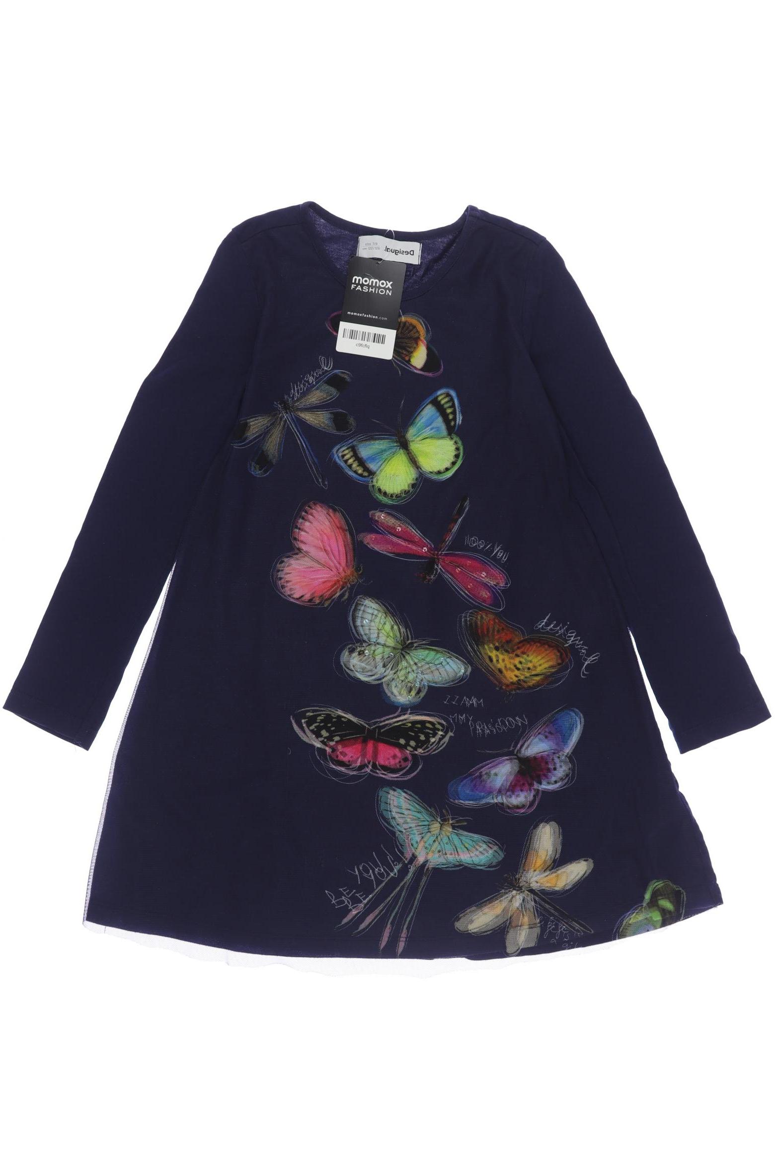 

Desigual Mädchen Kleid, marineblau