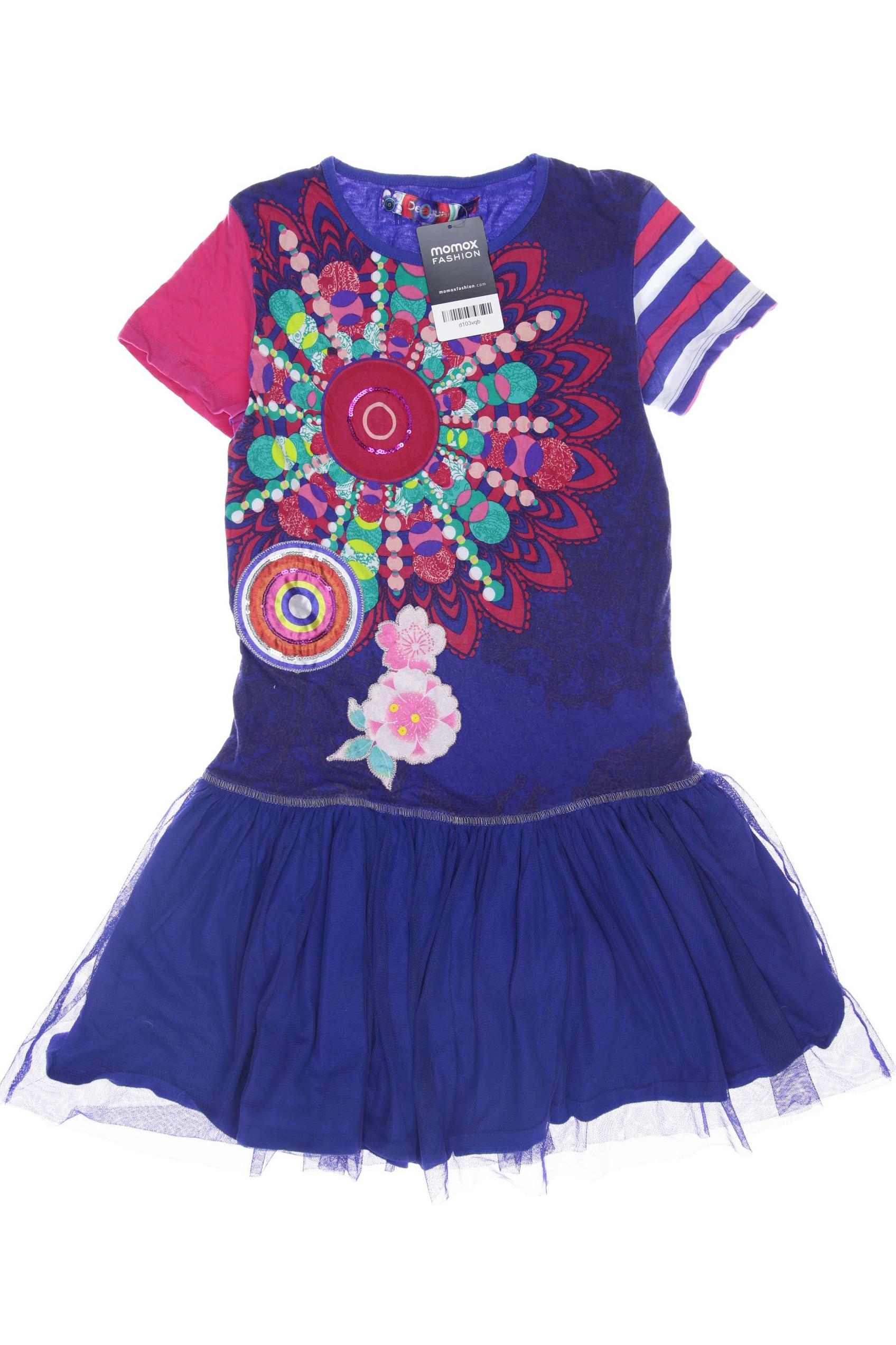 

Desigual Mädchen Kleid, blau