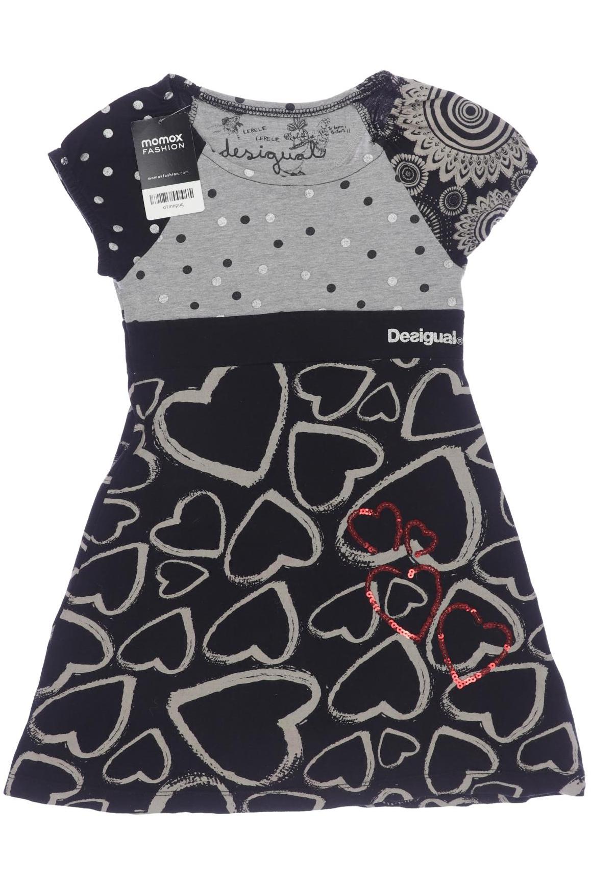 

Desigual Mädchen Kleid, schwarz