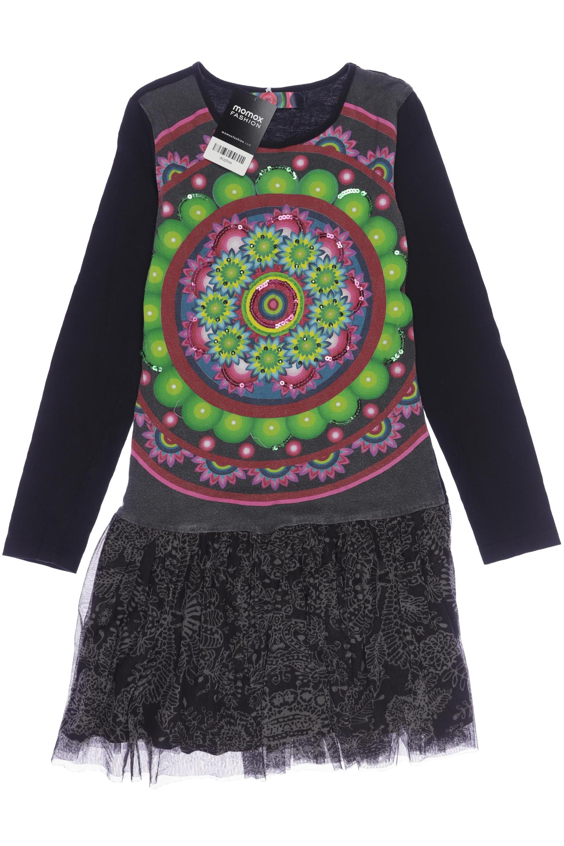 

Desigual Mädchen Kleid, schwarz