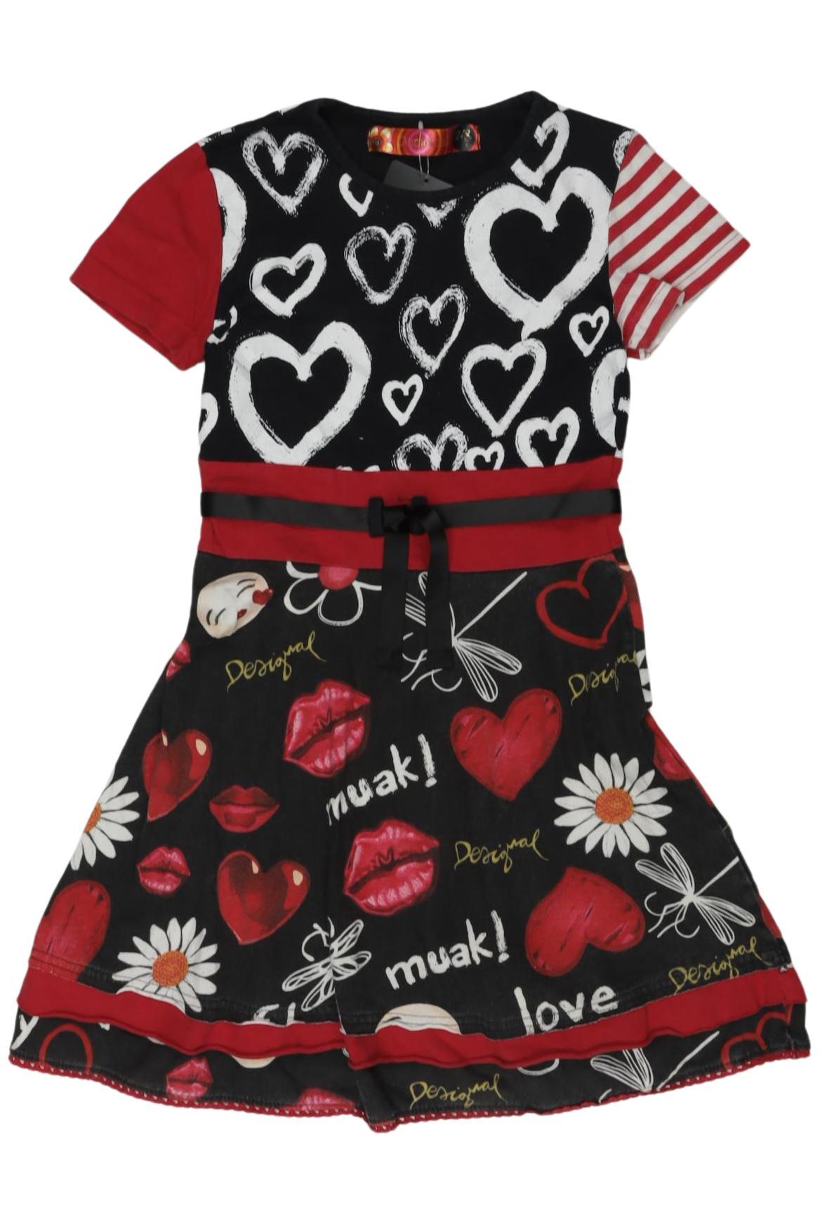 

Desigual Mädchen Kleid, mehrfarbig, Gr. 128