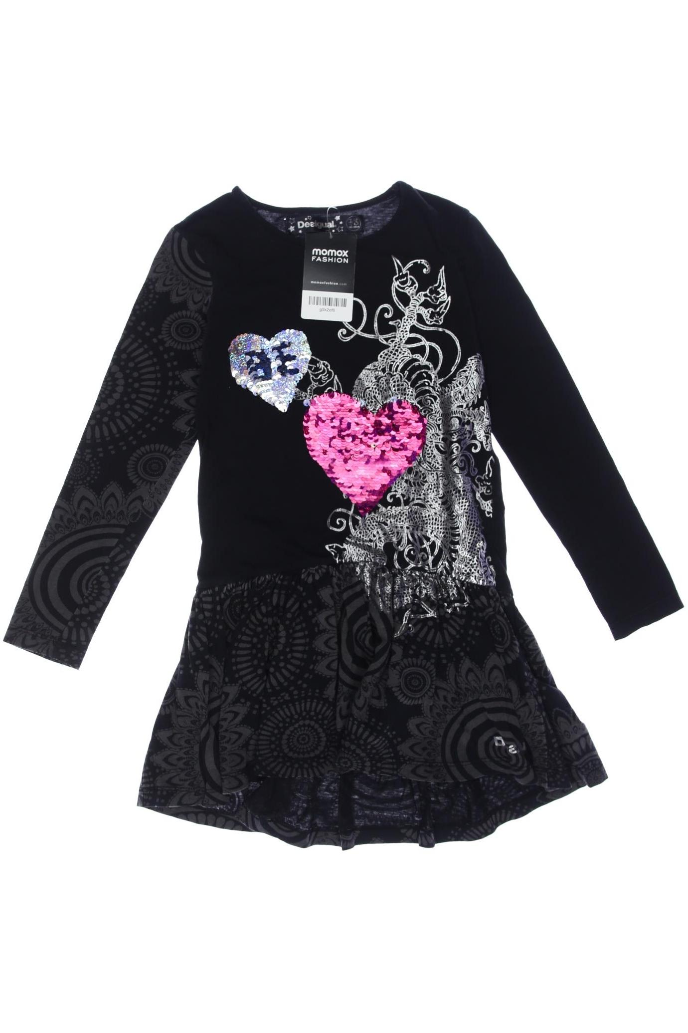 

Desigual Damen Kleid, schwarz, Gr. 122/128