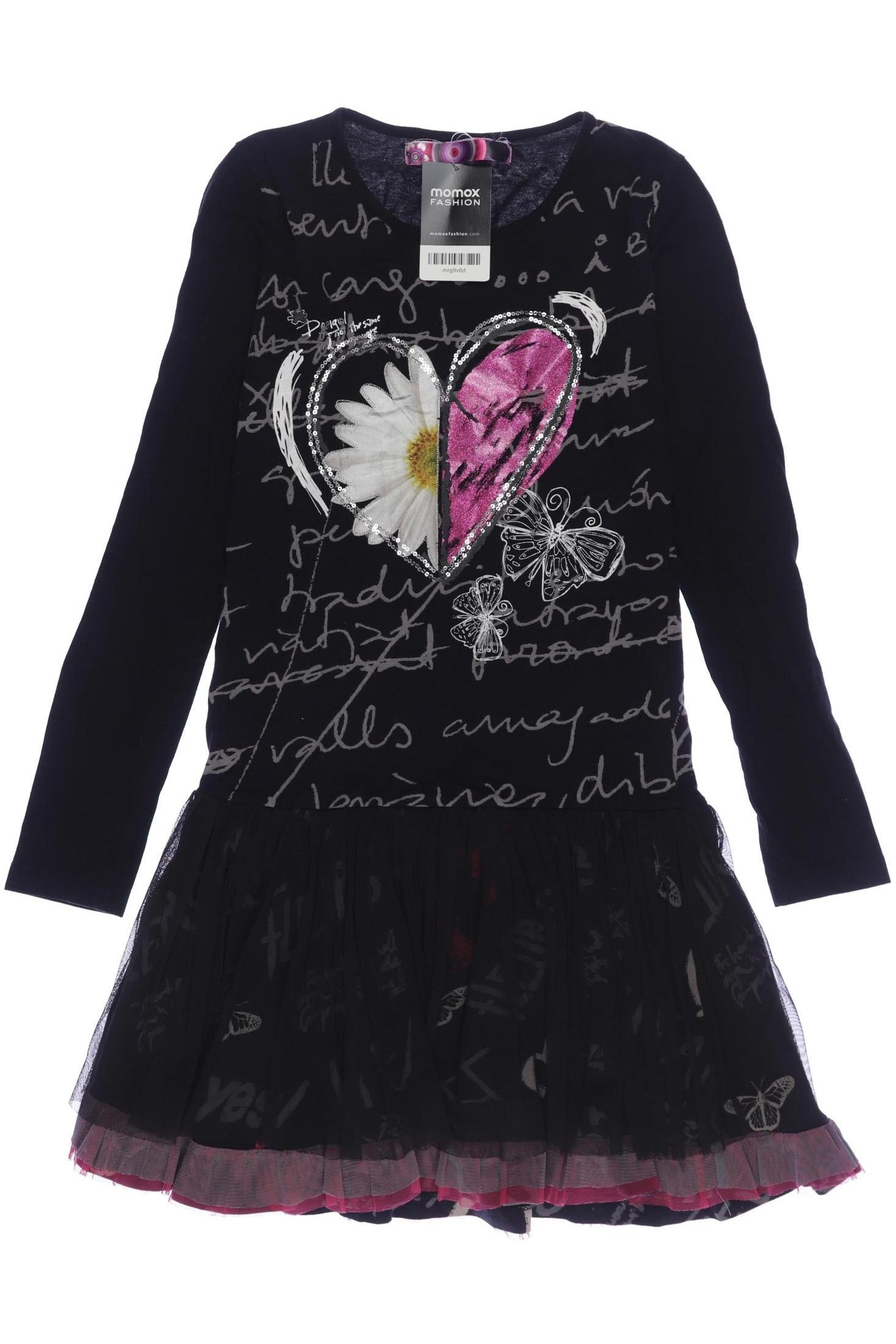 

Desigual Mädchen Kleid, schwarz