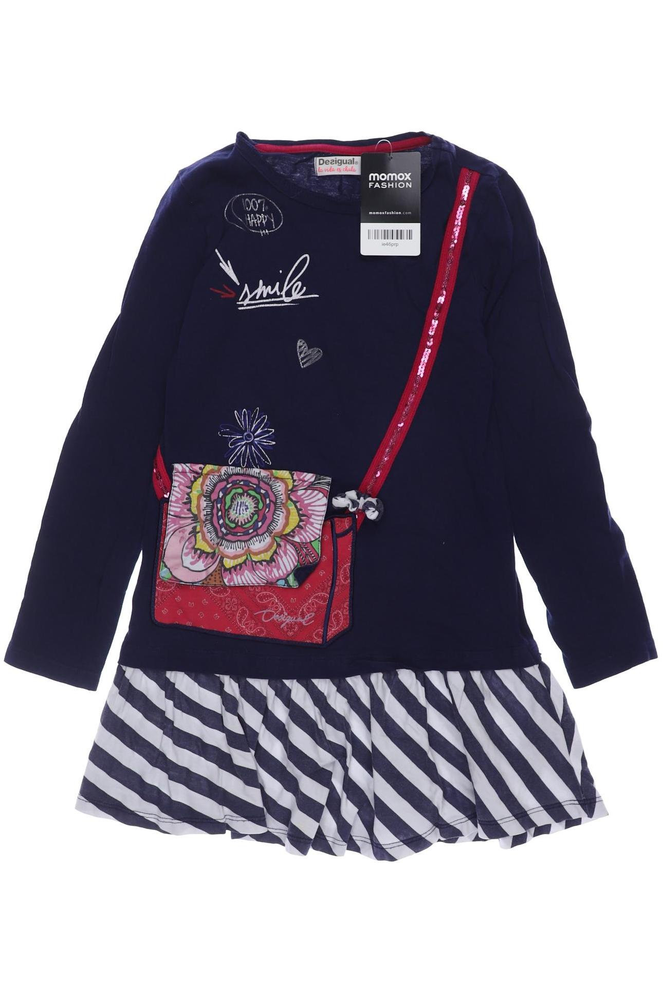 

Desigual Mädchen Kleid, marineblau