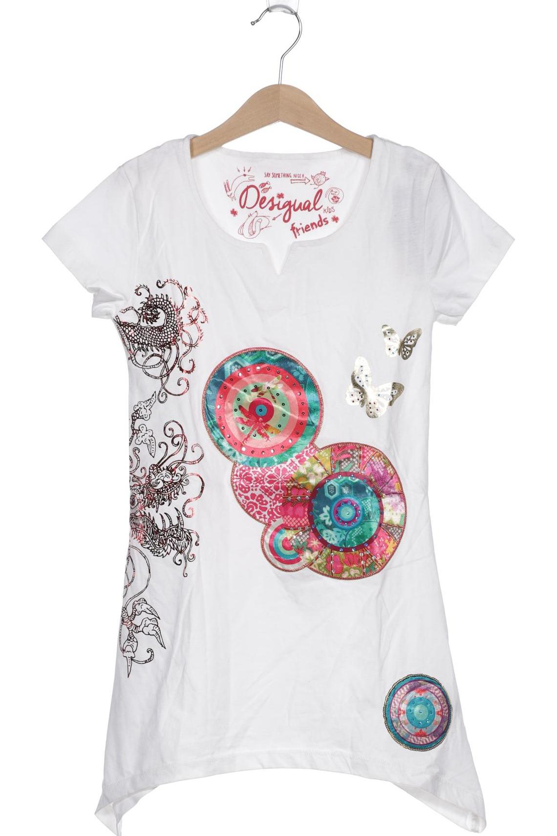 

Desigual Mädchen Kleid, weiß